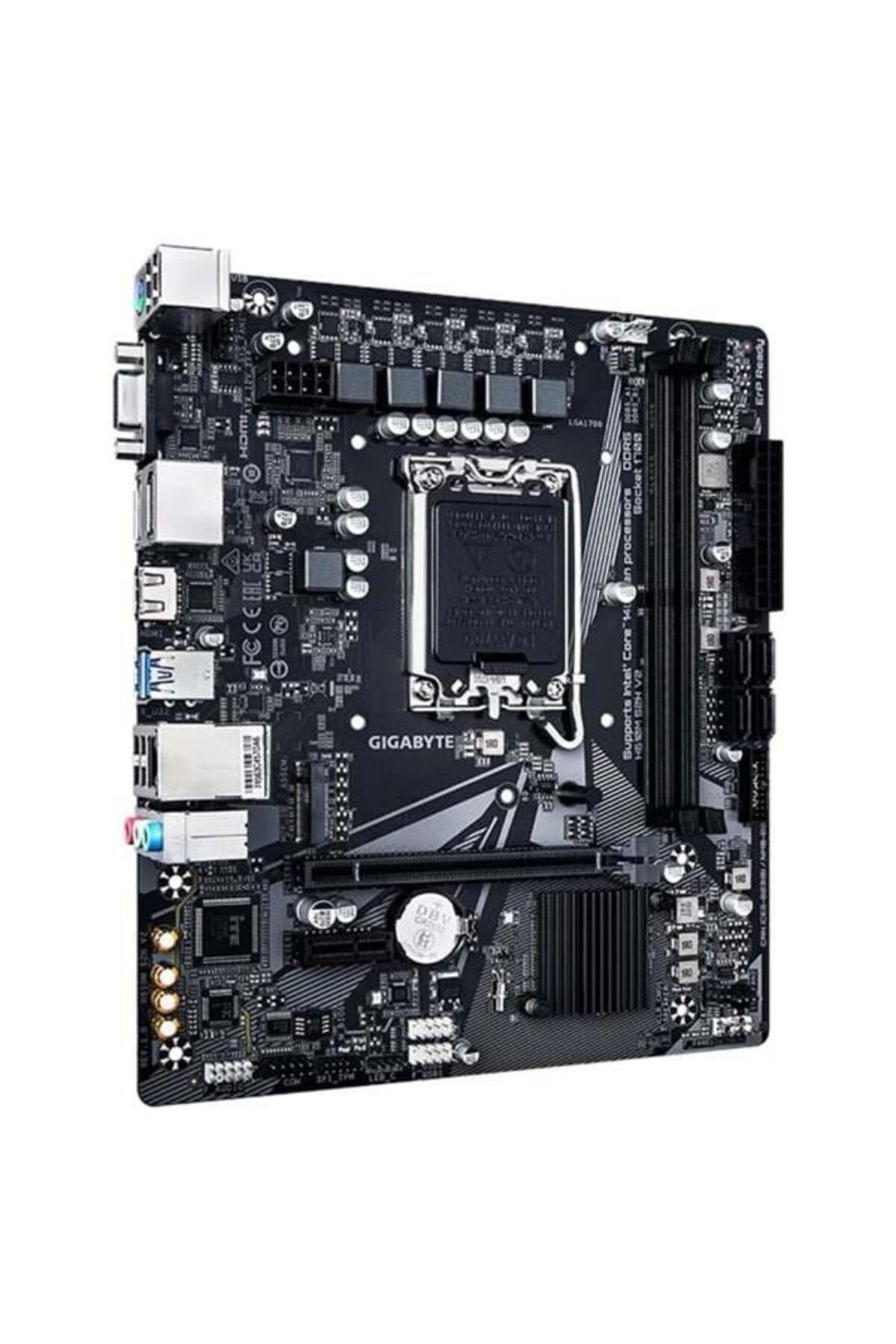 Gigabyte-H610M S2H V2 Ddr5 HDMI Dvi Dp Pcie 16X V4.0 1700P Matx 3