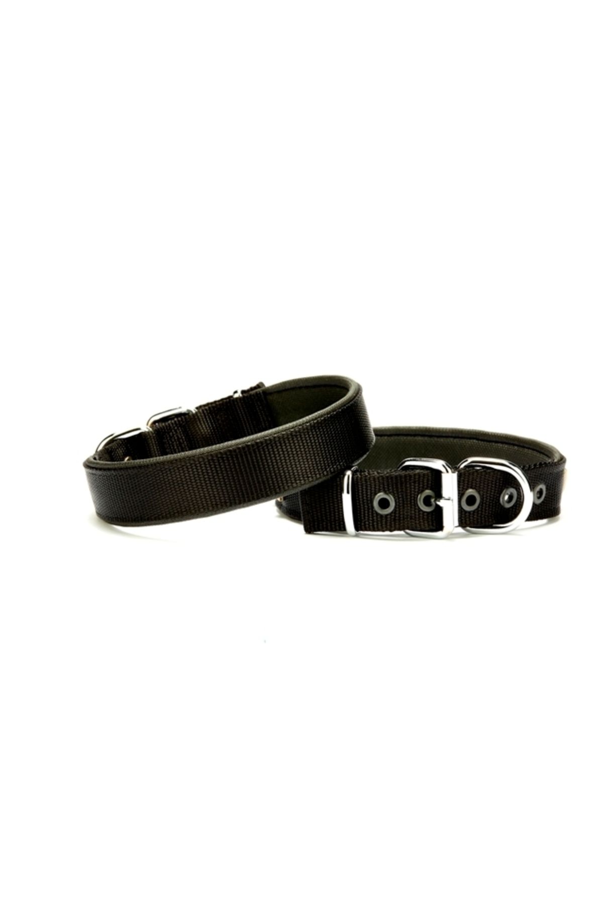 OEM Softlu Dokuma Köpek Tasması 2,5 cm x 50 cm Siyah
