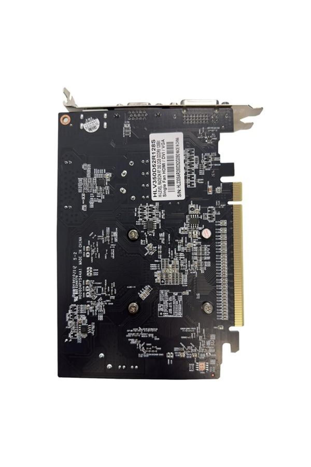 Hi-Level-Rx550 4Gb Hlv550D5S4Gh1 Gddr5 128Bit HDMI Dvi Dp Pcıe 16X V3.0 2