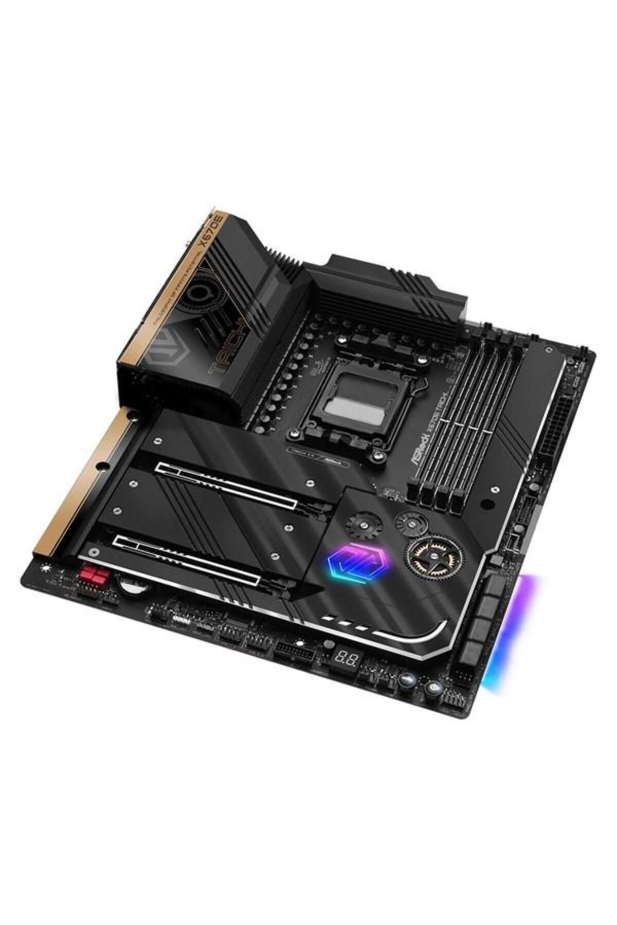 ASROCK-X670e Taıchi Wifi-6e Ddr5 HDMI-DP PCIe 5.0 Am5 ATX 3