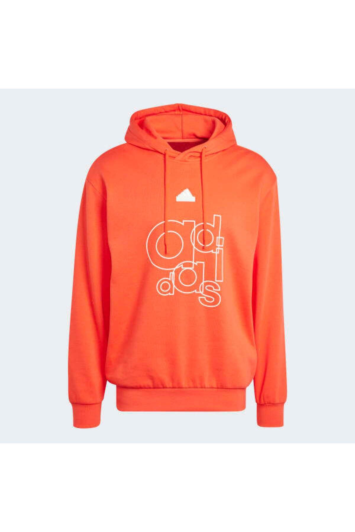 adidas-Sports Sweatshirt - Orange - Regular fit 1