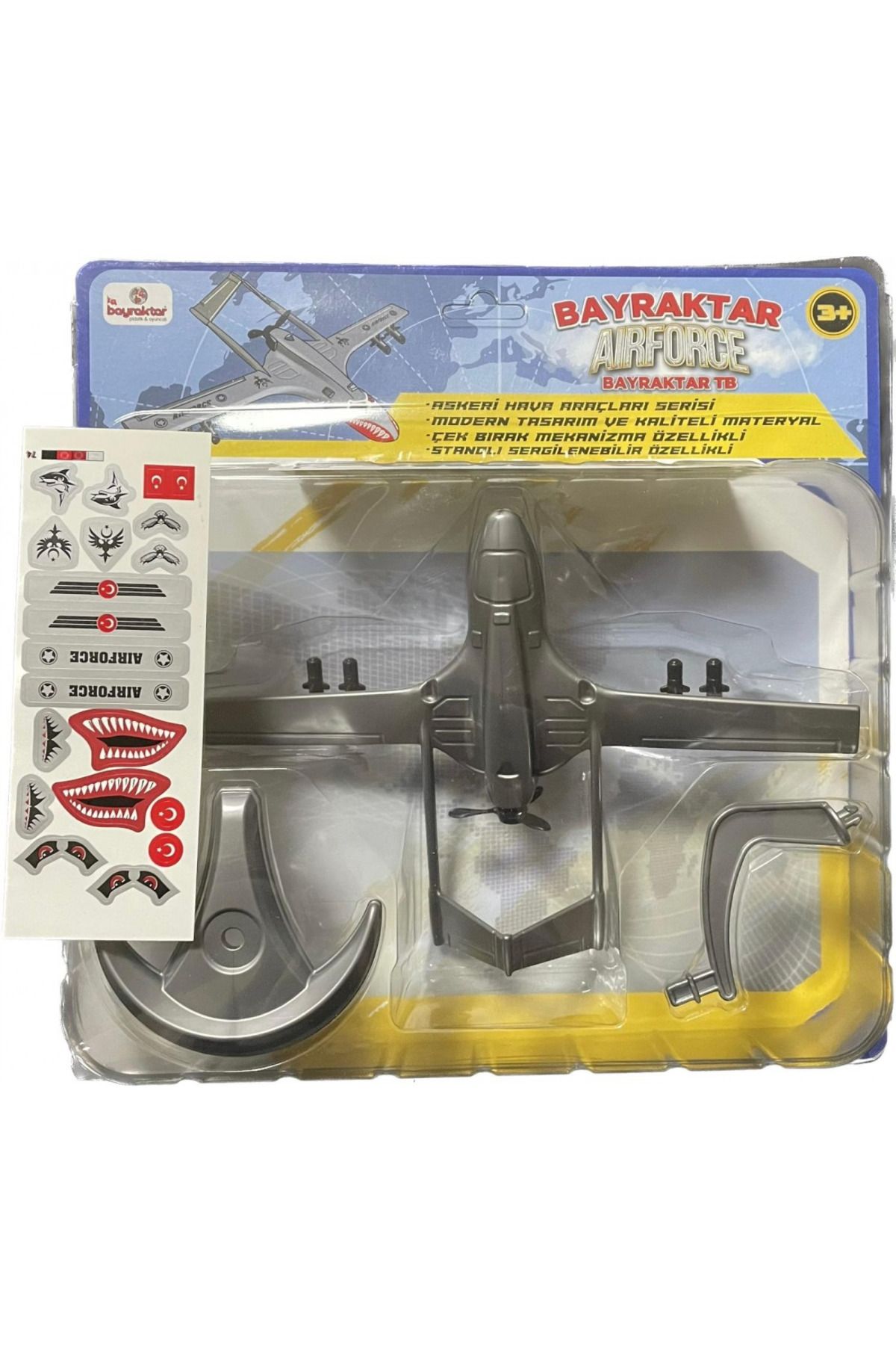 Bayraktar-Tb Pull Drop Model Airplane 3