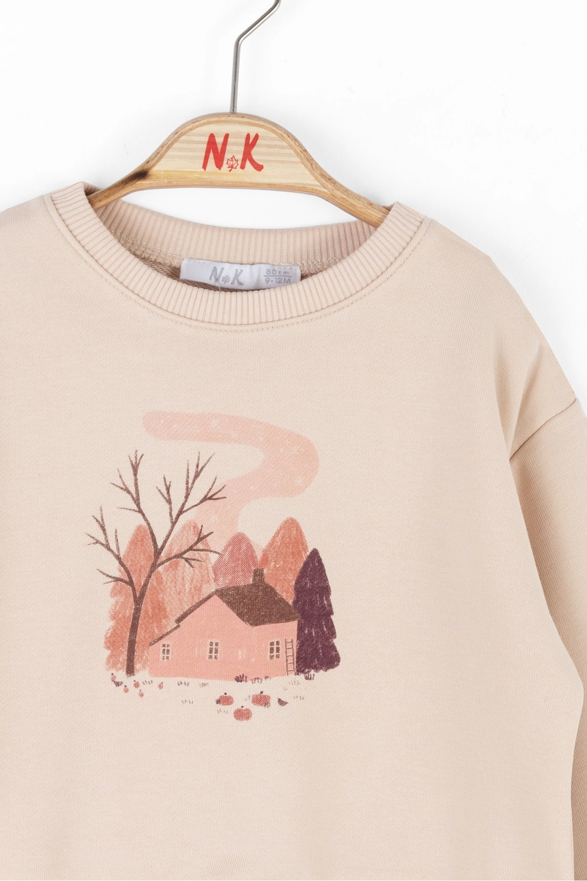 Nk Kids Krem Kız Bebek Canyon Sweat fotoğrafı 2 (önizleme)