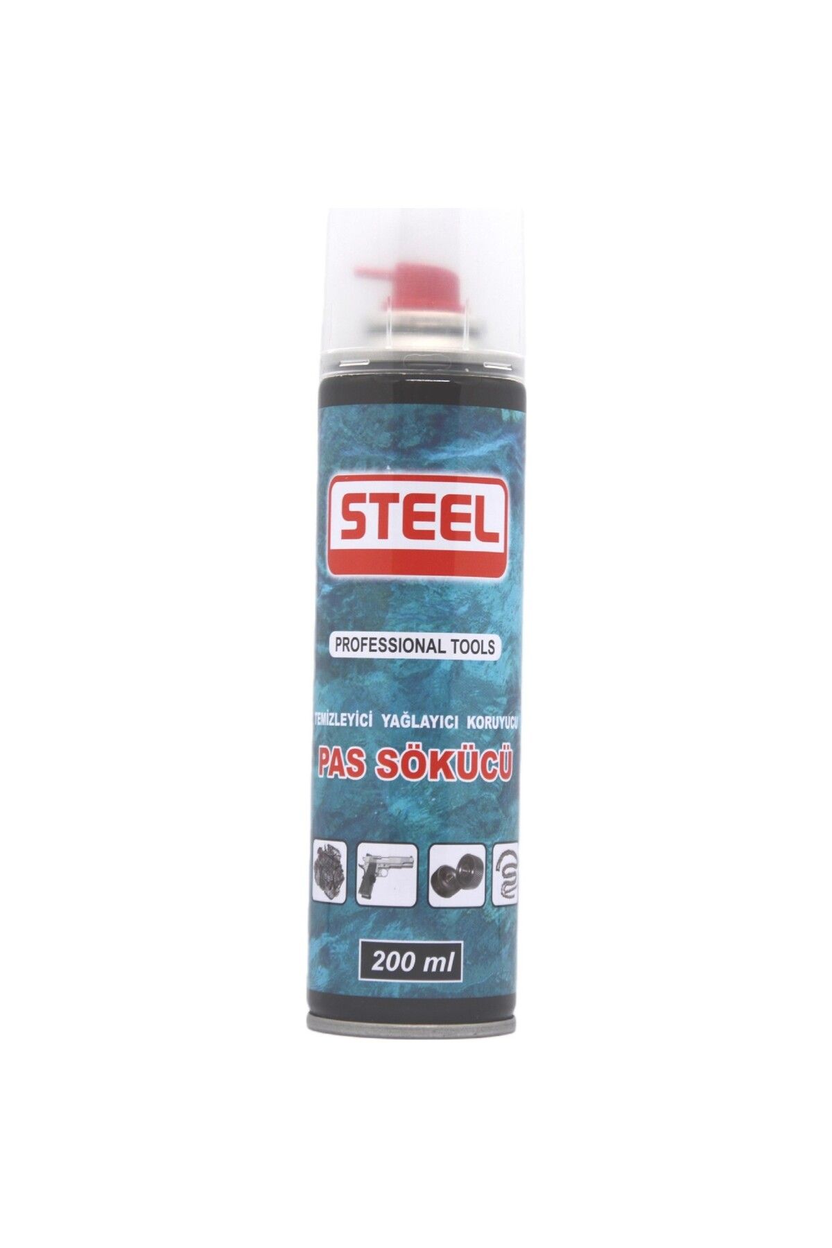 ALLTURCO STEEL CK-3483 SPREY PAS SÖKÜCÜ 200ML (4825)