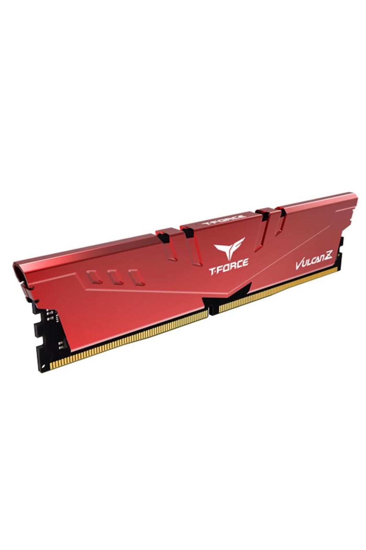 TEAM-T-Force Vulcan Z Red 16Gb 1X16Gb 3200Mhz Cl16 Ddr4 Gaming Ram (Tlzrd416G3200Hc16F01) 3