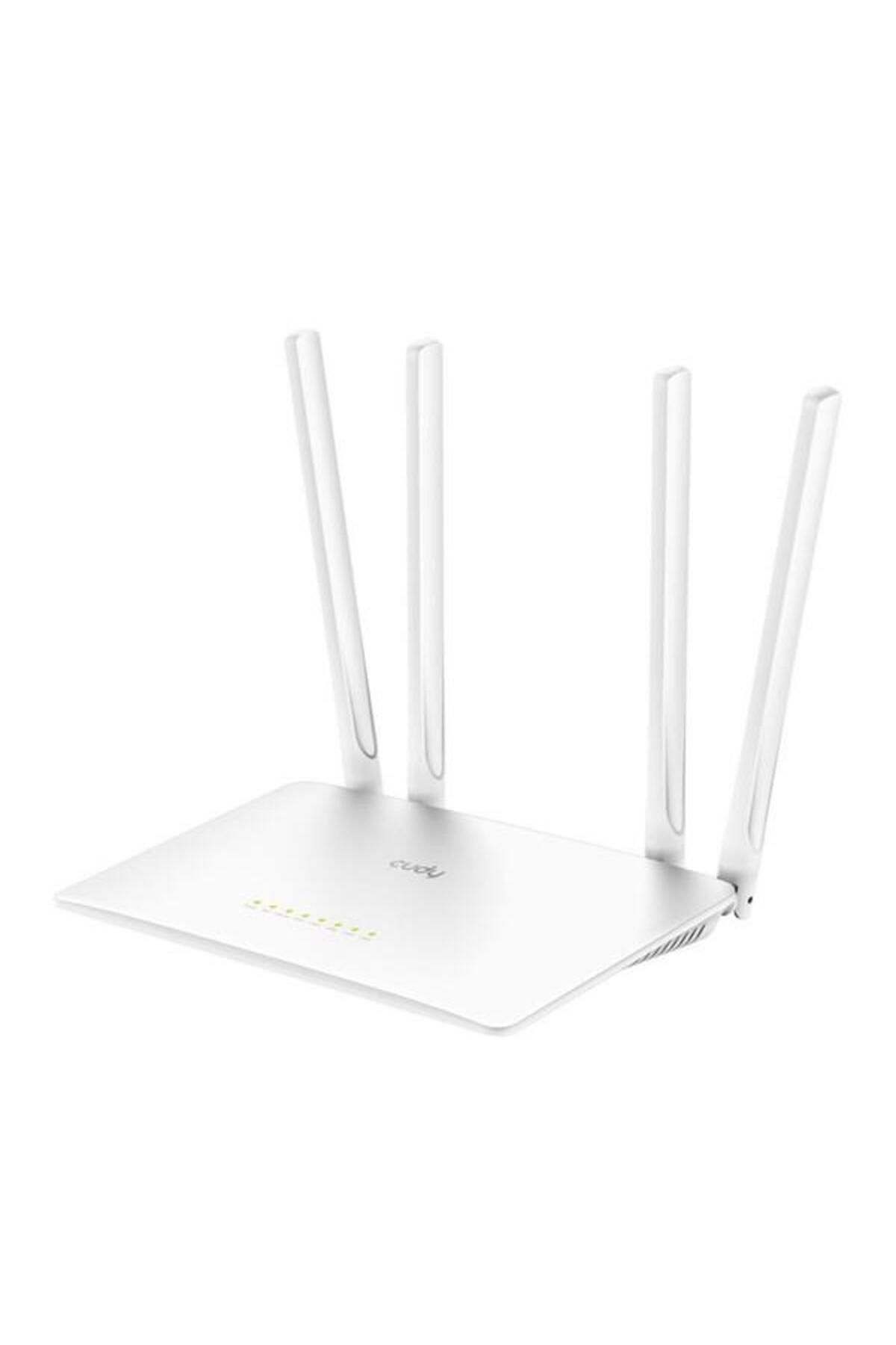 cudy WR1200 Dual 2.4/5Ghz 4x5dBi Anten 1200Mbps 5 Port Wi-Fi Router(AC1200 Serisi)