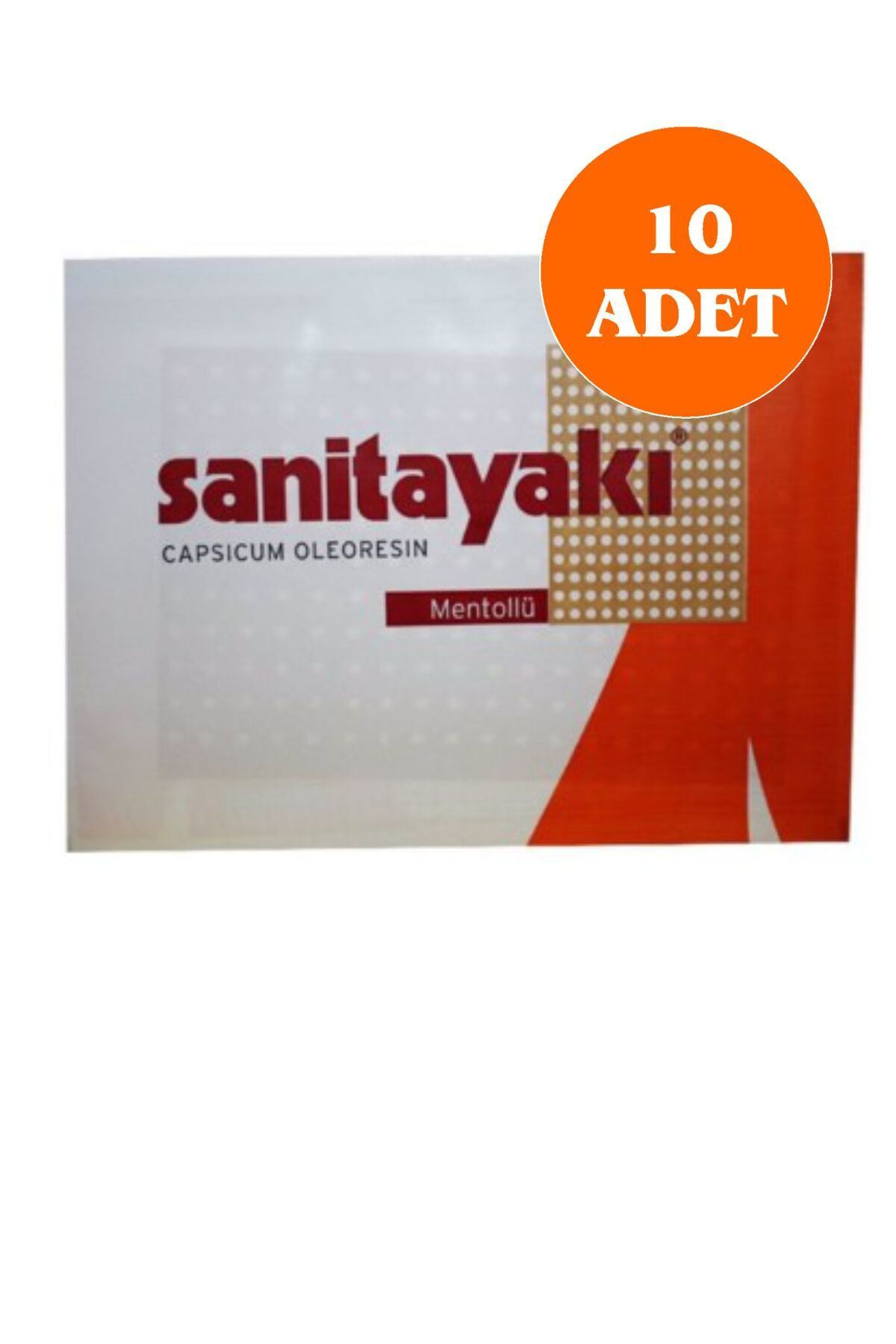 Sanita-10 Pieces of Moxibustion Tape - 12 X 17 cm 2