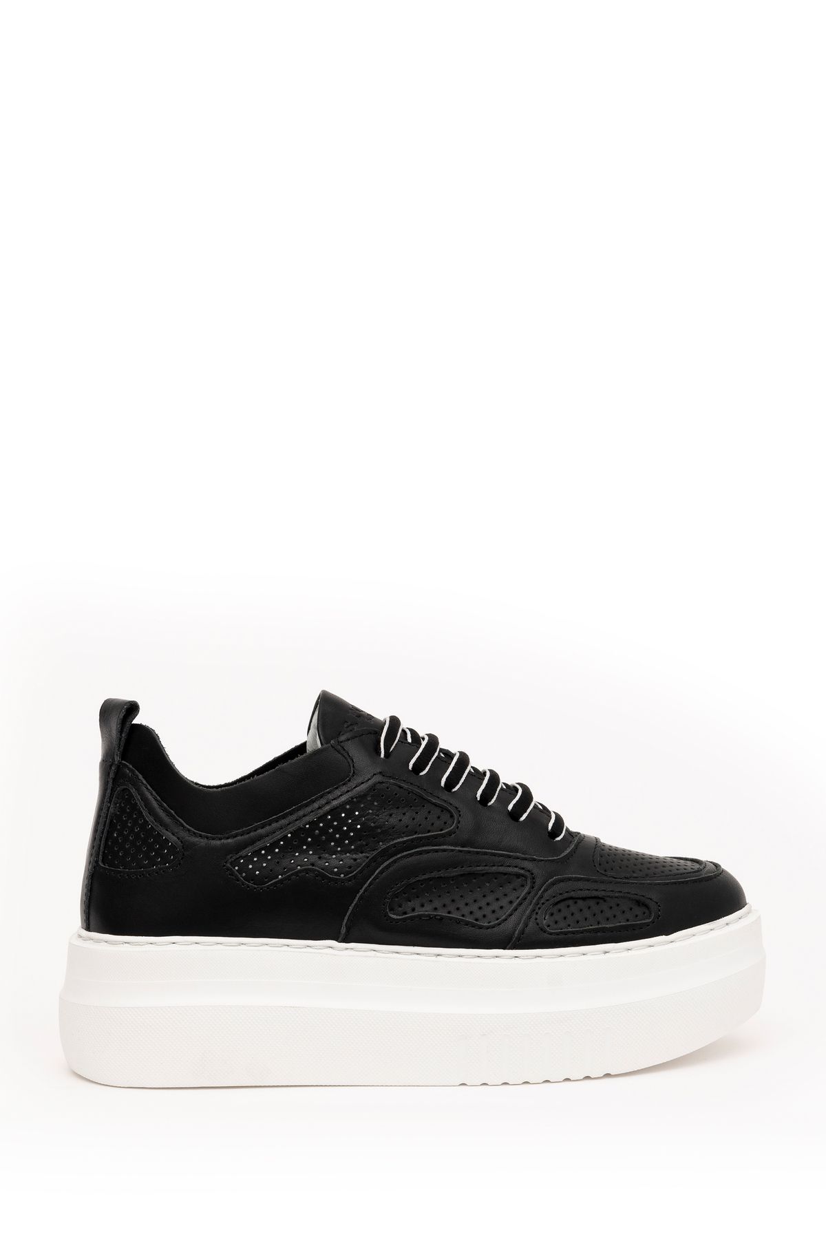 اسنیکر مشکی زنانه کفش های ورزشی سیاه VR046 U.S. Polo Assn.