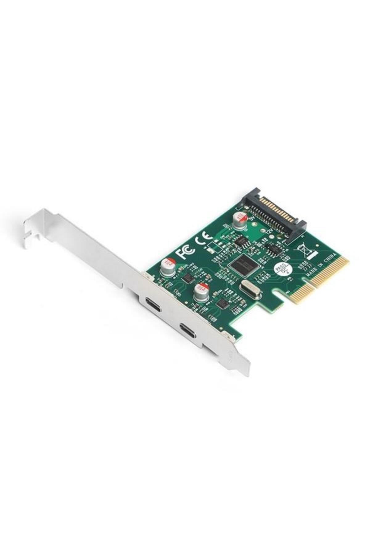 Dark-Dk-ac-u31p3g2 Pcı Express (PCIE) 2port Usb 3.0,type-c Çevirici Kart 1