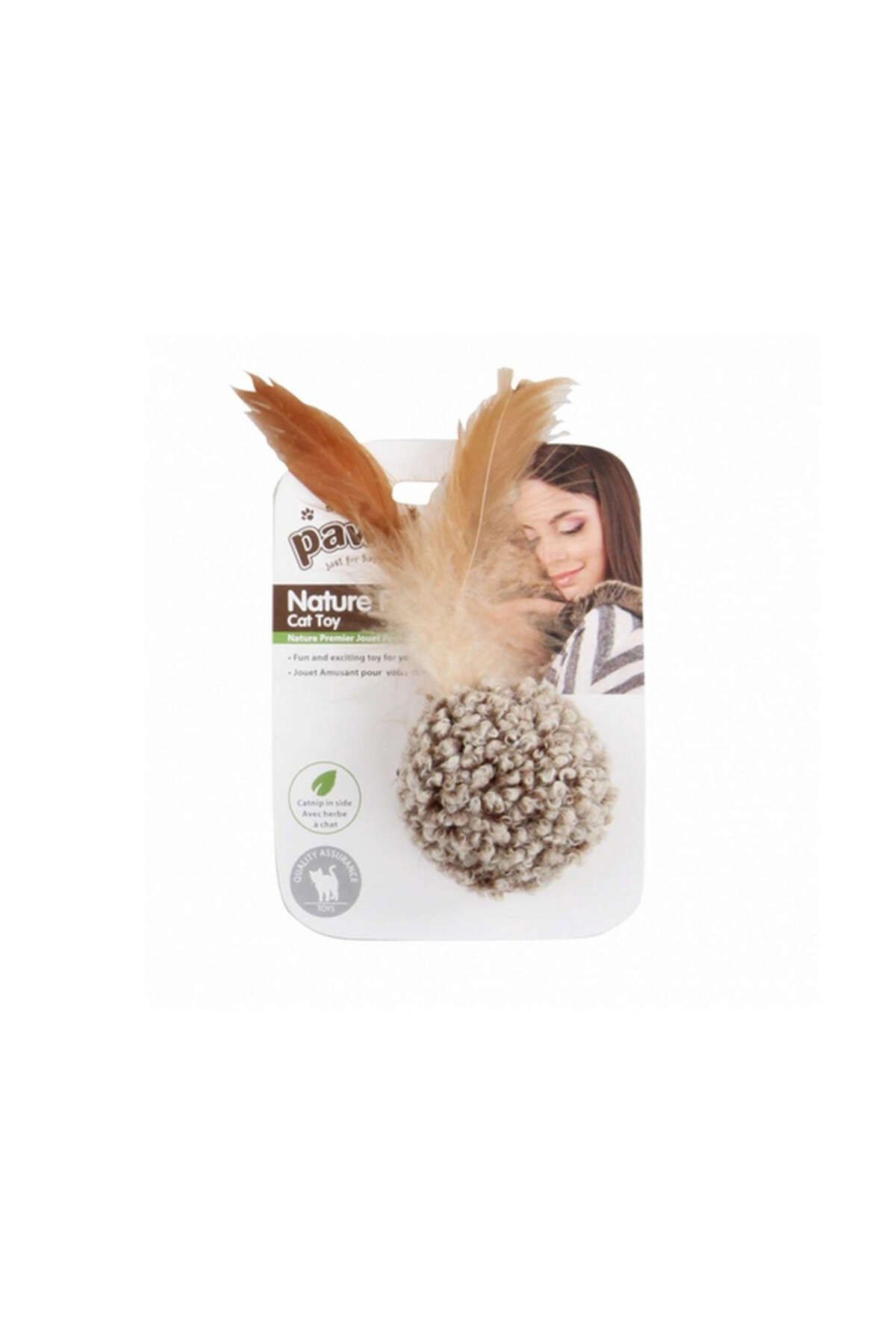 Pawise Simple Cat Peluş Oyuncak Top YKTSN