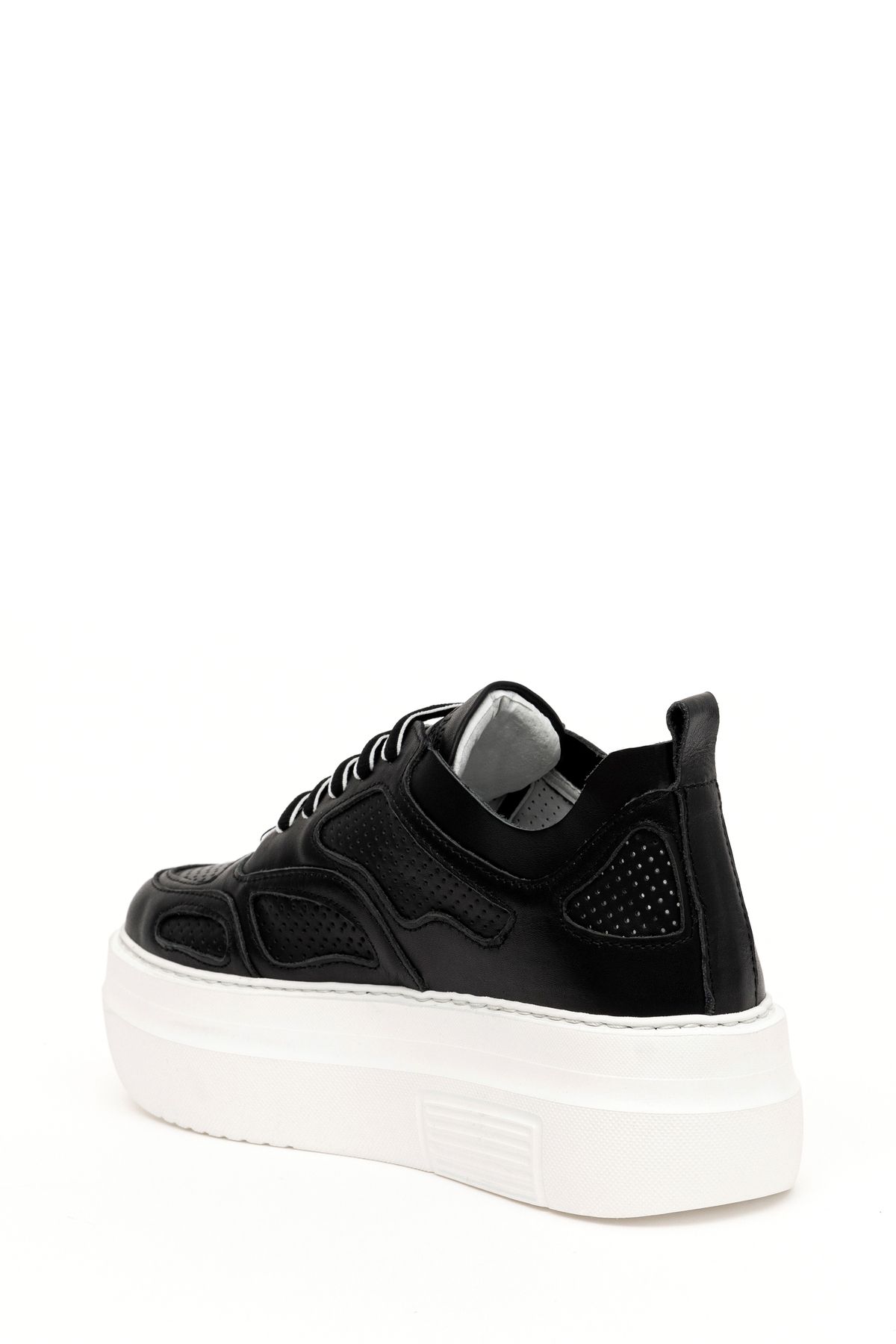 اسنیکر مشکی زنانه کفش های ورزشی سیاه VR046 U.S. Polo Assn.