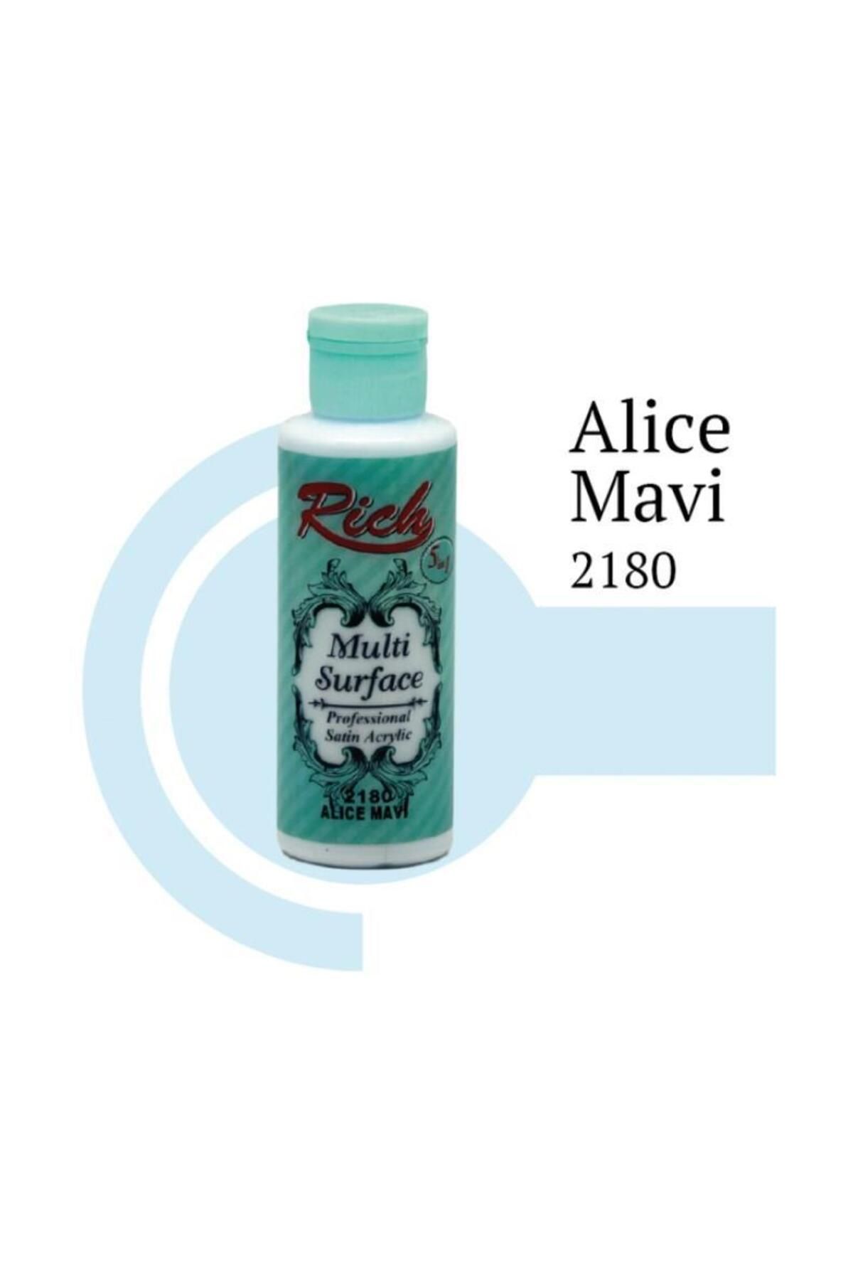 BilfolD Rich Multi Surface 2180 Alice Mavi Akrilik Boya 120 cc