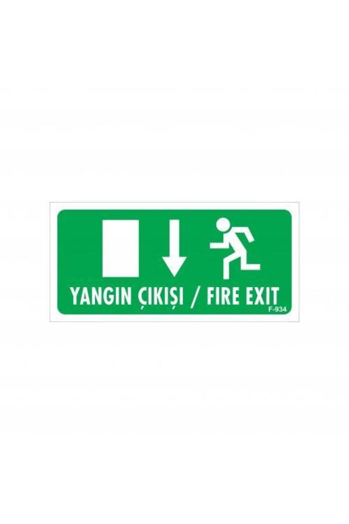 feifei Yangın Toplanma Yeri Uyarı Levhası 17,5x25 KOD:934