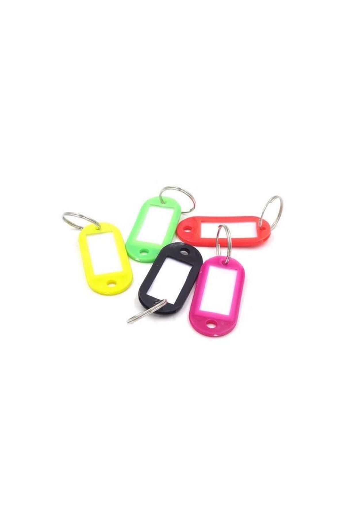 BilfolD Plastik Anahtarlık Renkli (10 Adet)