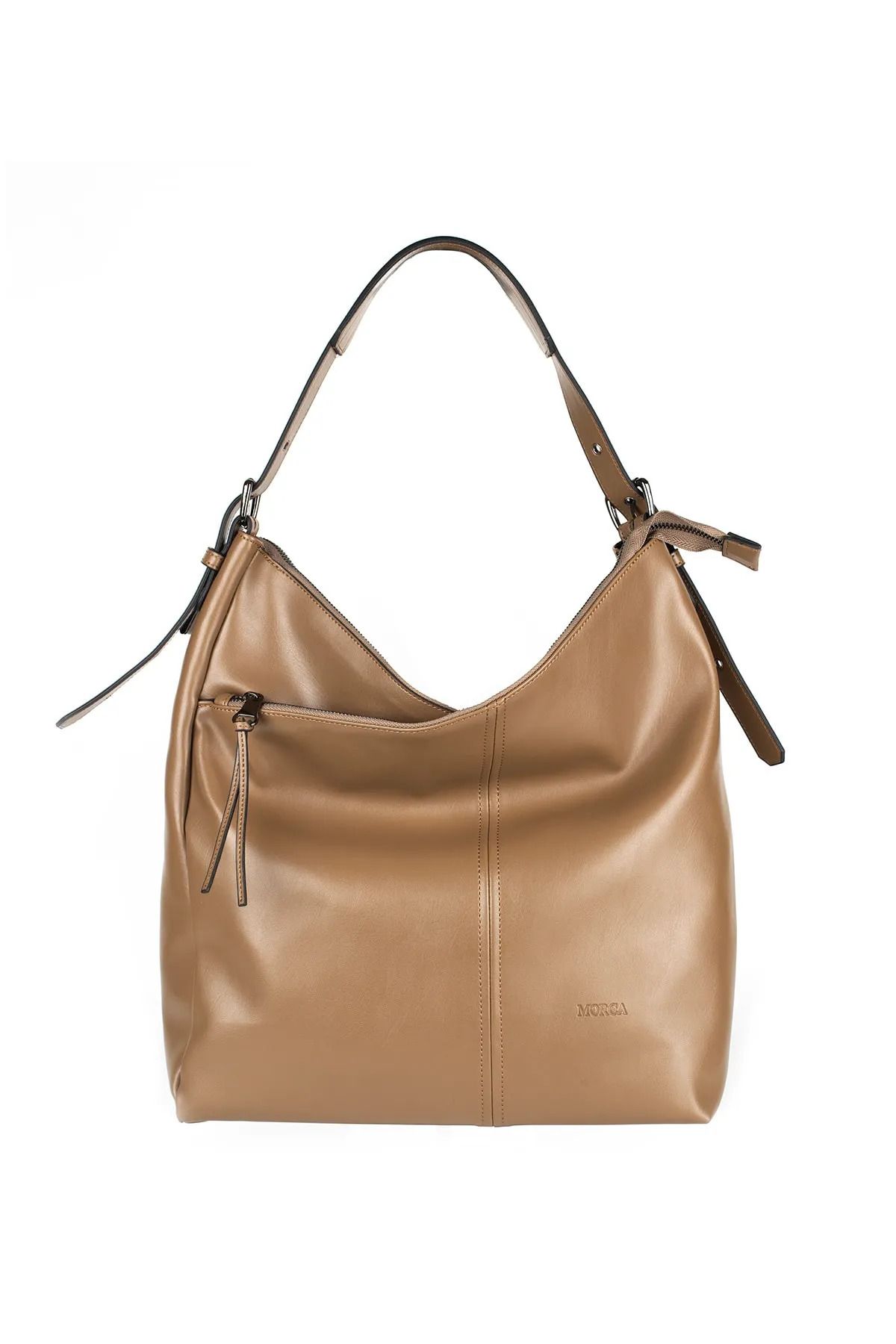 کیف شانه ای چند رنگ زنانه مشکی دوتایی 3 BAG چرم نرم طراحی شیک و راحت MORCA