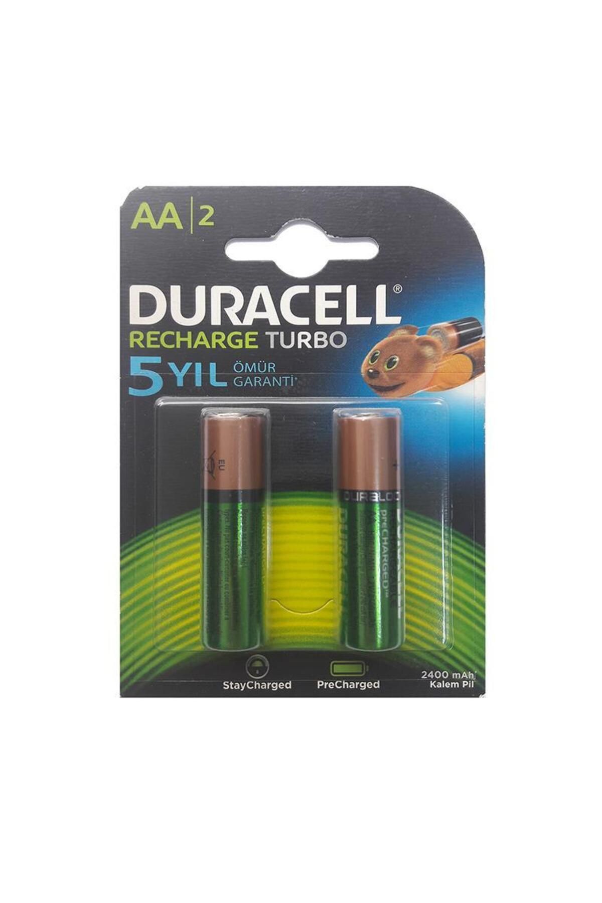 BilfolD Şarj Edilebilir Kalem Pil 2'Lİ AA 2500 mAh