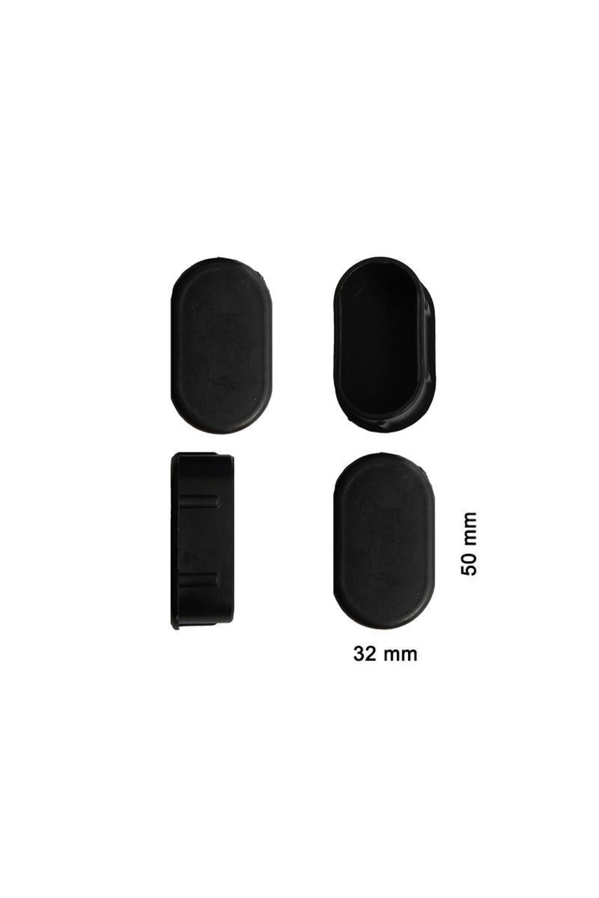 deryame Oval Profil İç Tapa 32x50 mm 4 Adet