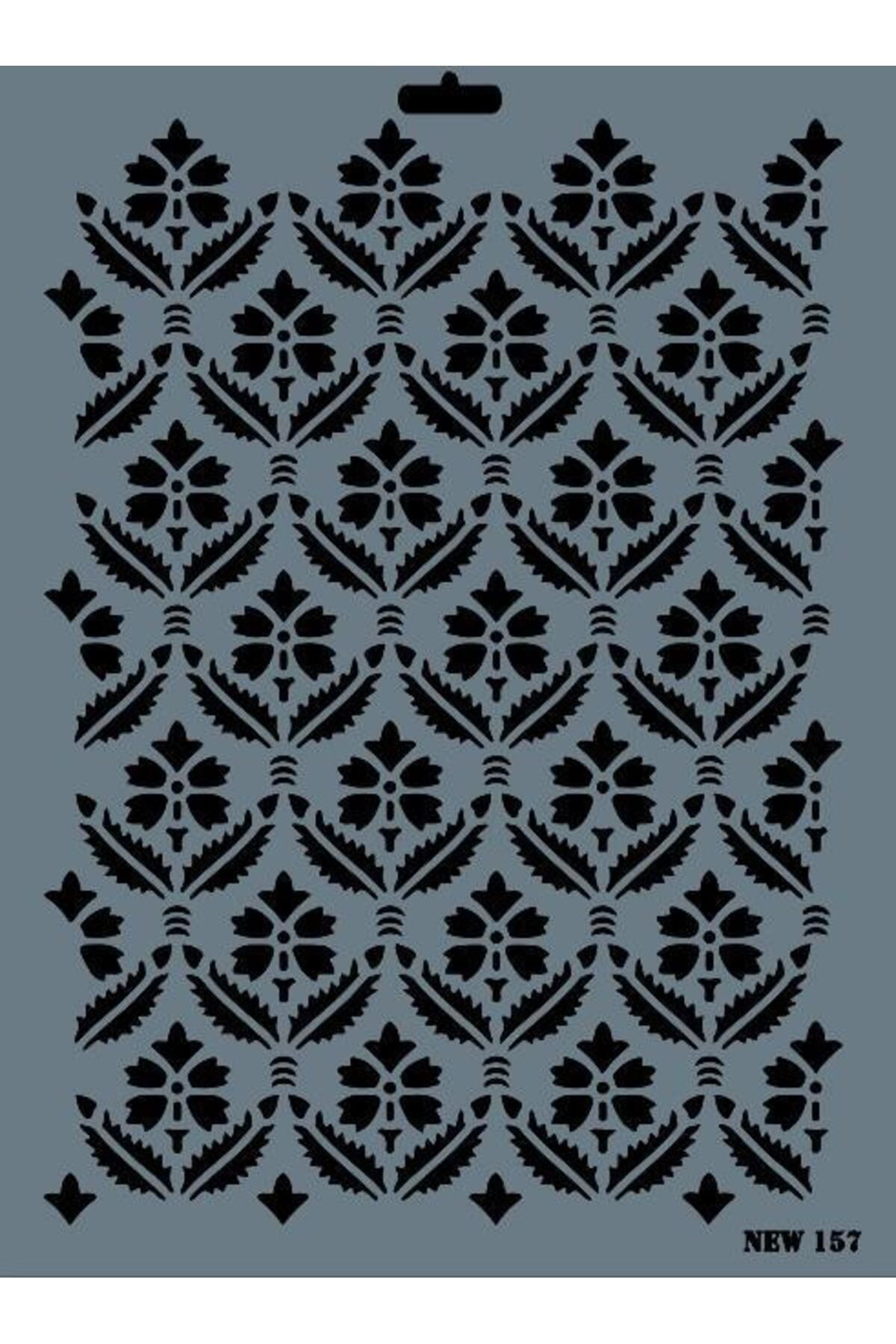 kapsulavm Rich New Seri N-157 Stencil 35x25 cm
