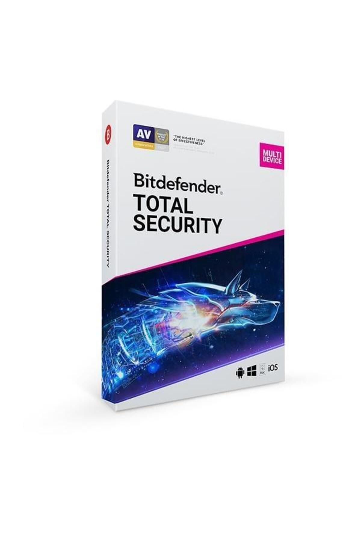 BITDEFENDER Total Security Kutu 1yıl 5kullanıcı