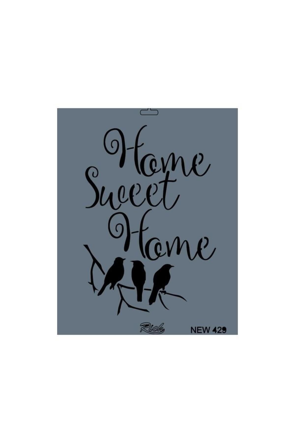 NLB TİCARET Rich New Seri N-429 Stencil 35x25 cm