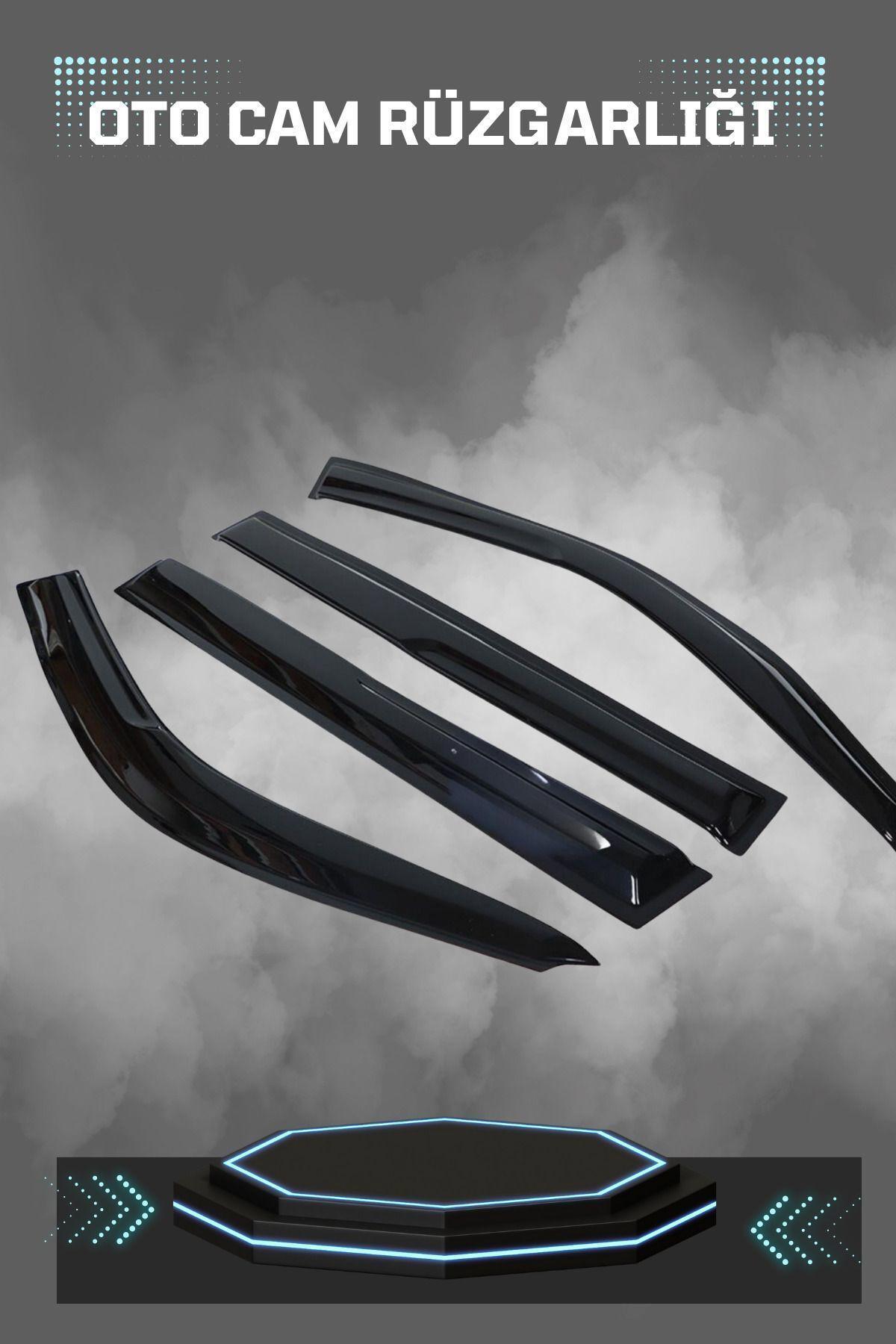 Resim TROBUS Kia Rio Hatchatchbackack 2007 Cam Rüzgarlığı 4lü Takım 