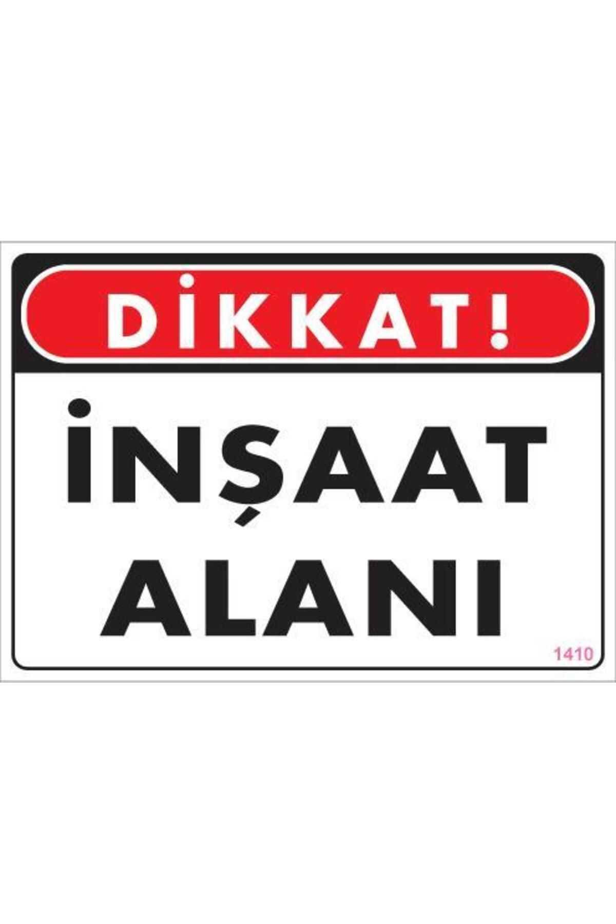 feifei Dikkat İnşaat Alanı Uyarı Levhası 25x35 KOD:1410