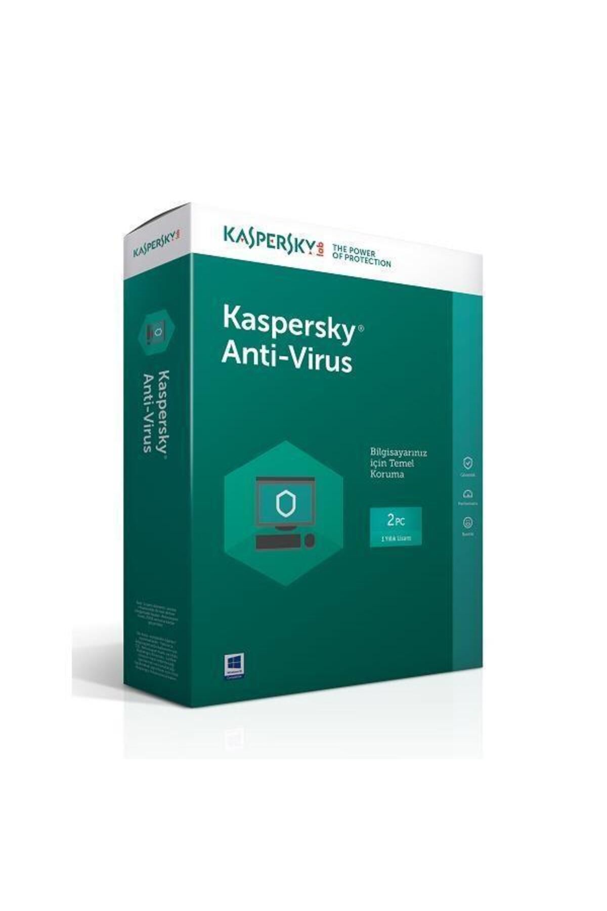 KASPERSKY Antivirüs Trk Kutu 1yıl 2kullanıcı