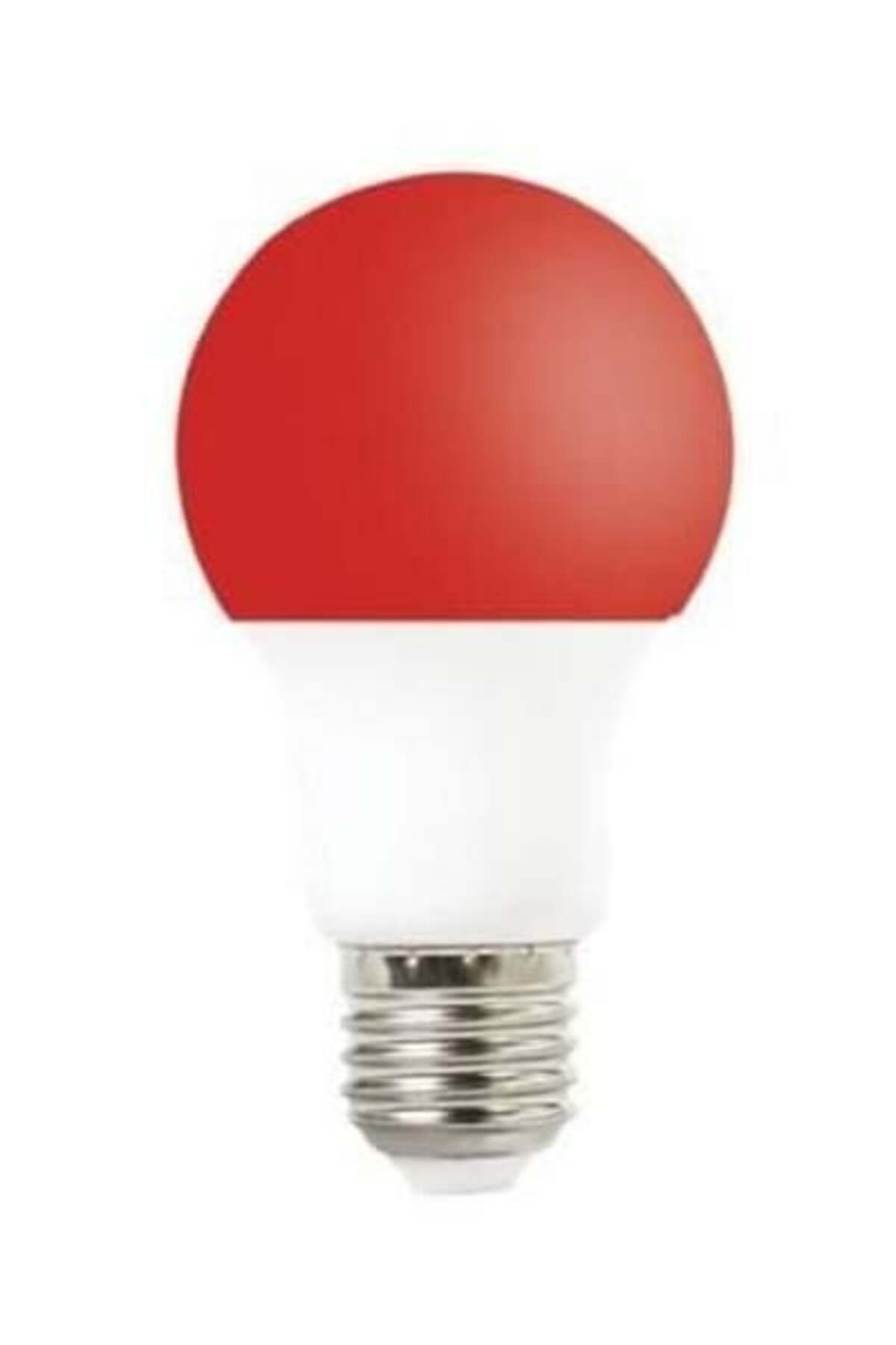 Cata Led Renkli Ampul Kırmızı E27 6w