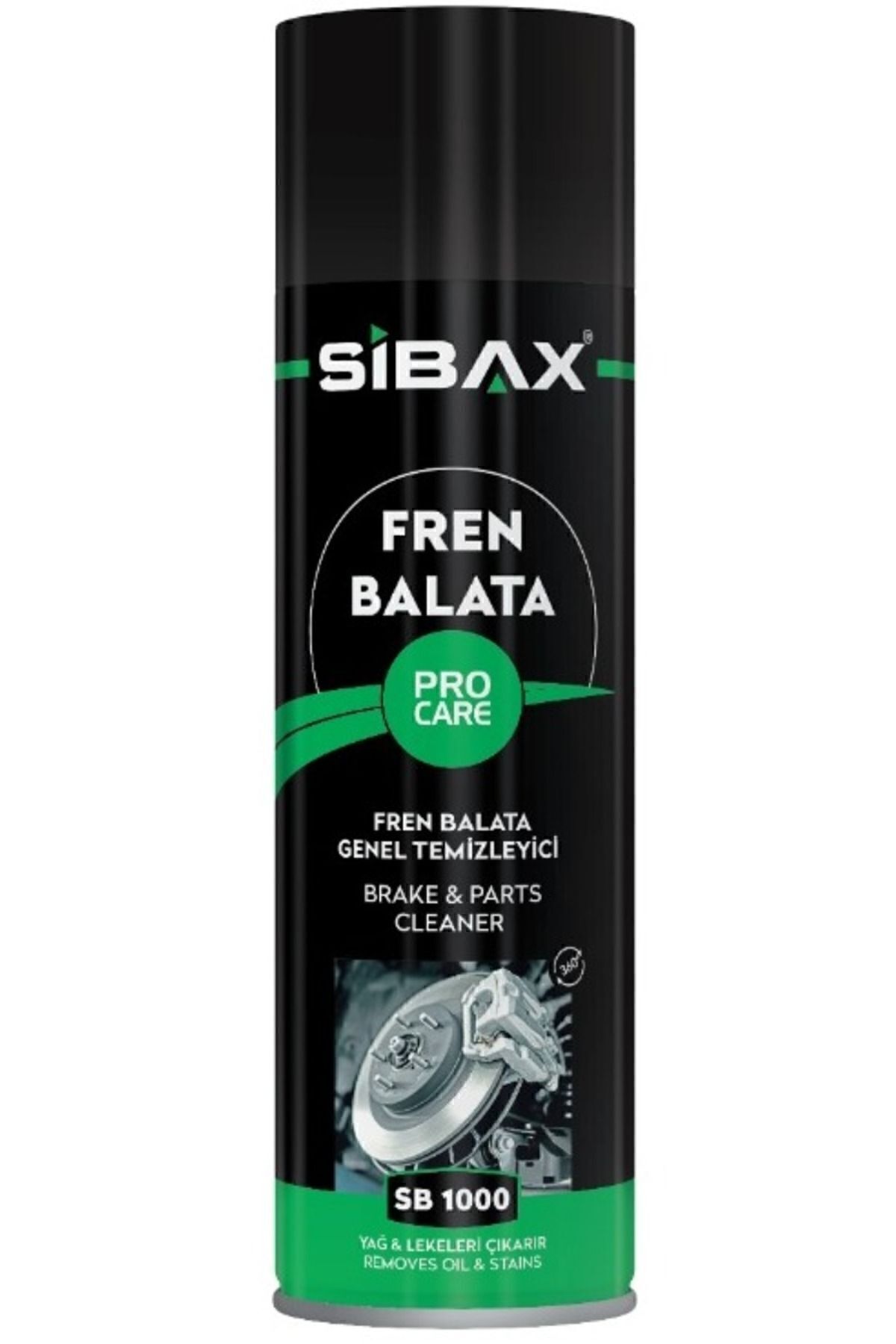 Sibax Sb1000 Fren Balata & Genel Temizleyici Sprey 500 ml