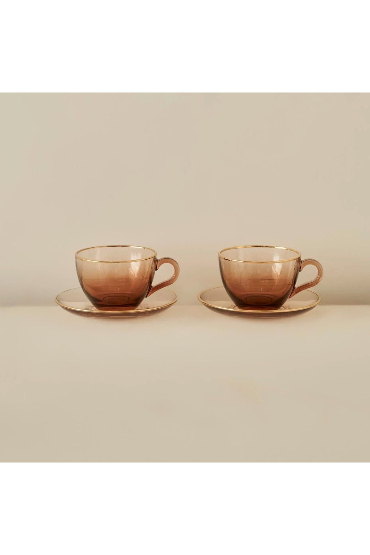 Bella Maison-Allure Amber Tea Cup Set - 6 Pieces 2