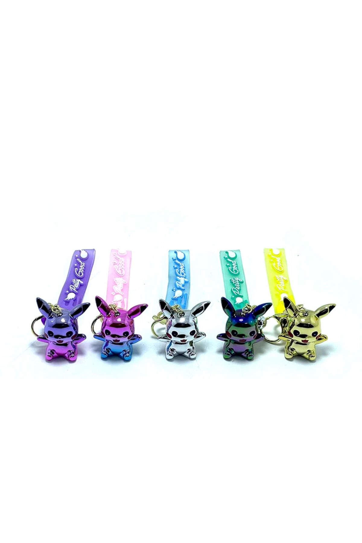 Evinso Pikachu Silikon Anahtarlık Alk1701