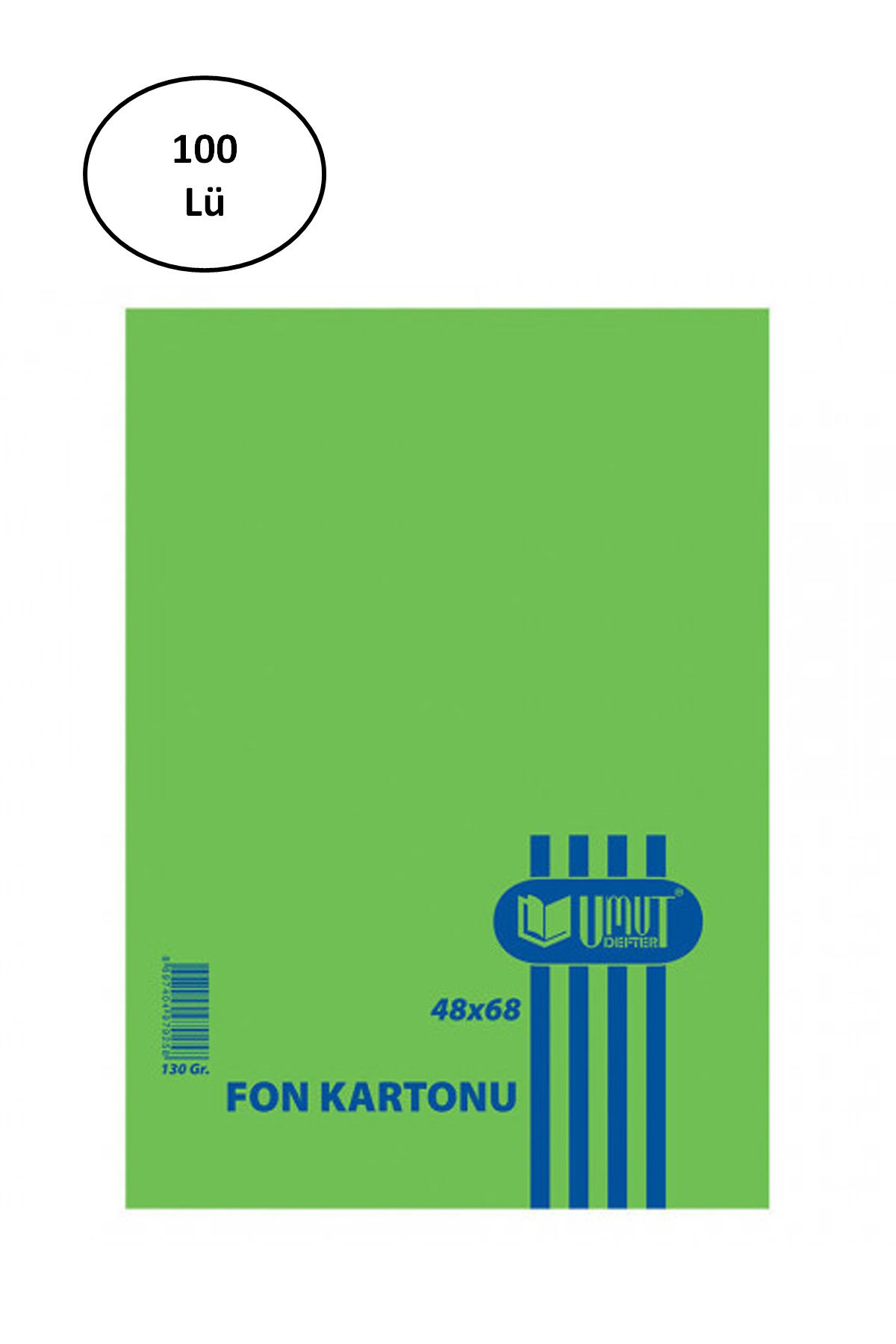 Royaleks Umut Fon Kartonu 48*68 130 Gr Koyu Yeşil 100 'lü