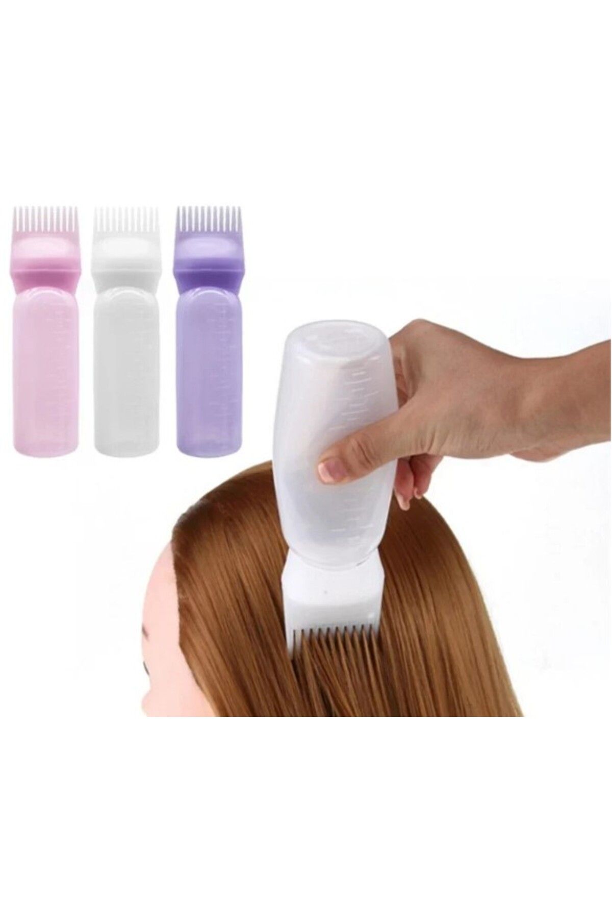 costurera-Comb Hair Coloring and Care Oil Application Bottle 2