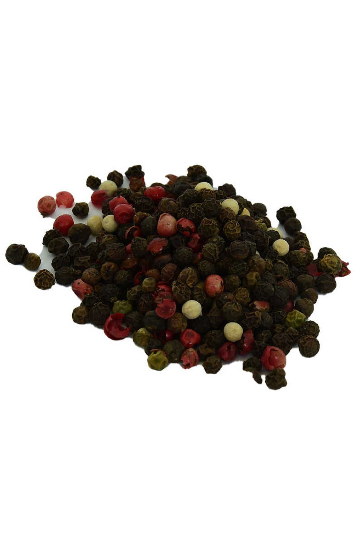Angoravi Saf Doğal Tane Kırmızı Yeşil Beyaz Karabiber Karışımı 100 Gr Paket