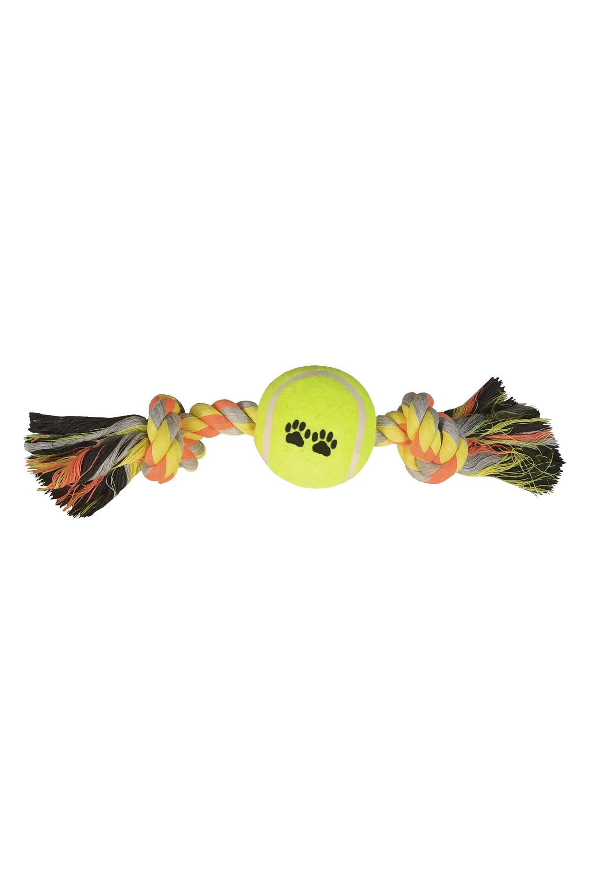 OEM Tenis Toplu Kısa Düğümlü Köpek Diş İpi 7-26 cm Sarı