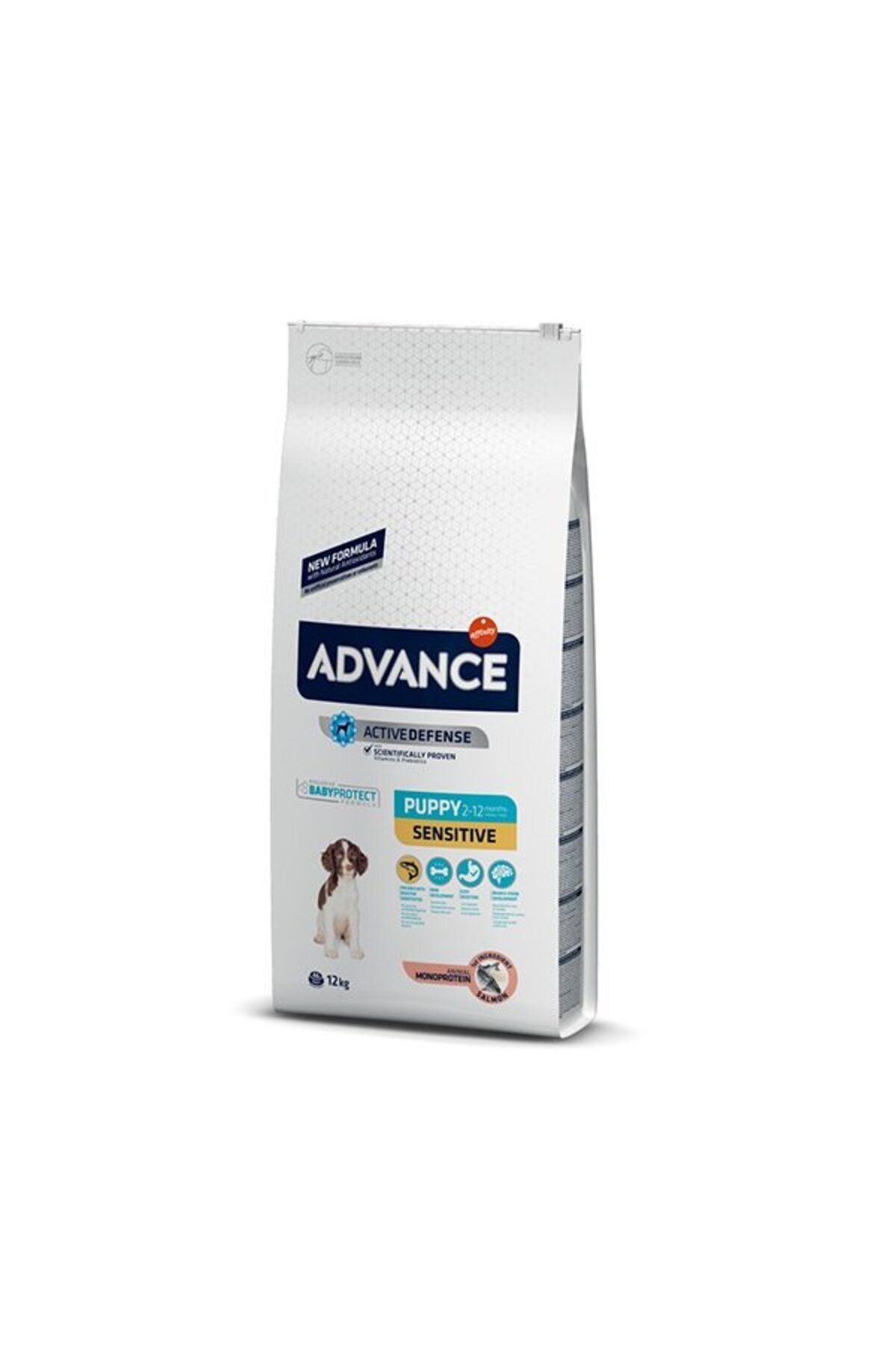 Advance Somonlu Ve Pirinçli Sensitive (HASSAS) Yavru Köpek Kuru Maması 12 Kg