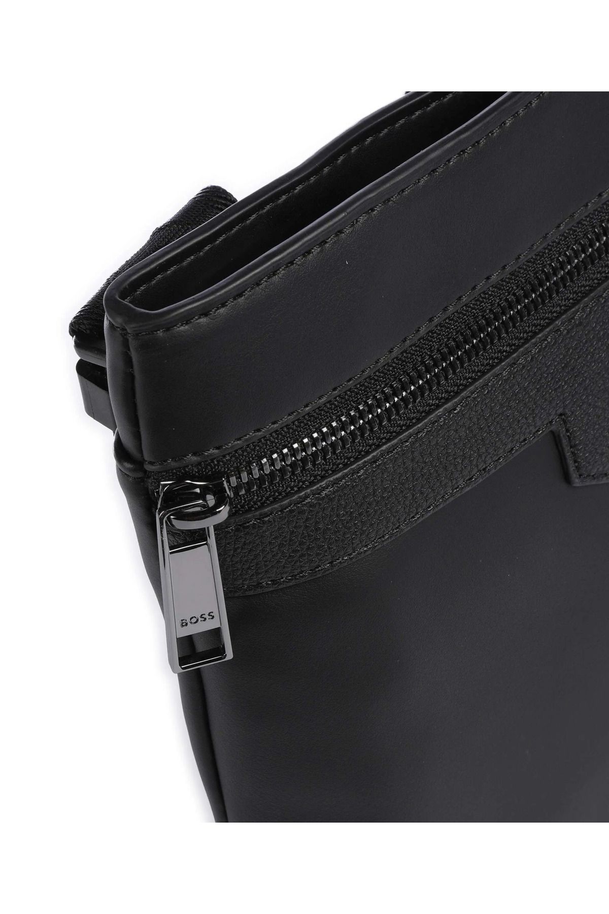 کیف شانه ای مردانه بسته بندی ZIPPER LOGO BRAND مردانه'S BACK 50529098 001 BOSS