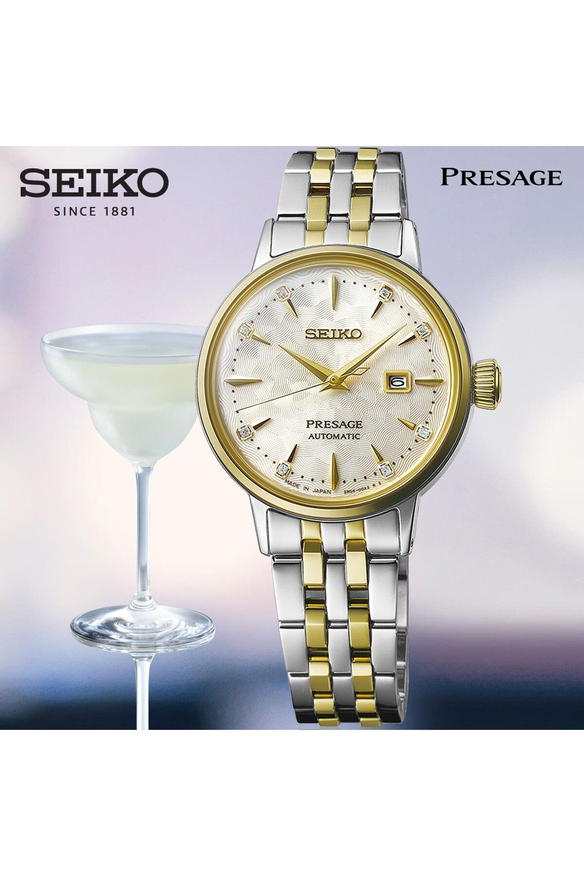 Seiko-بريساج Sre010j أوتوماتيك كادين كول ساتي 4