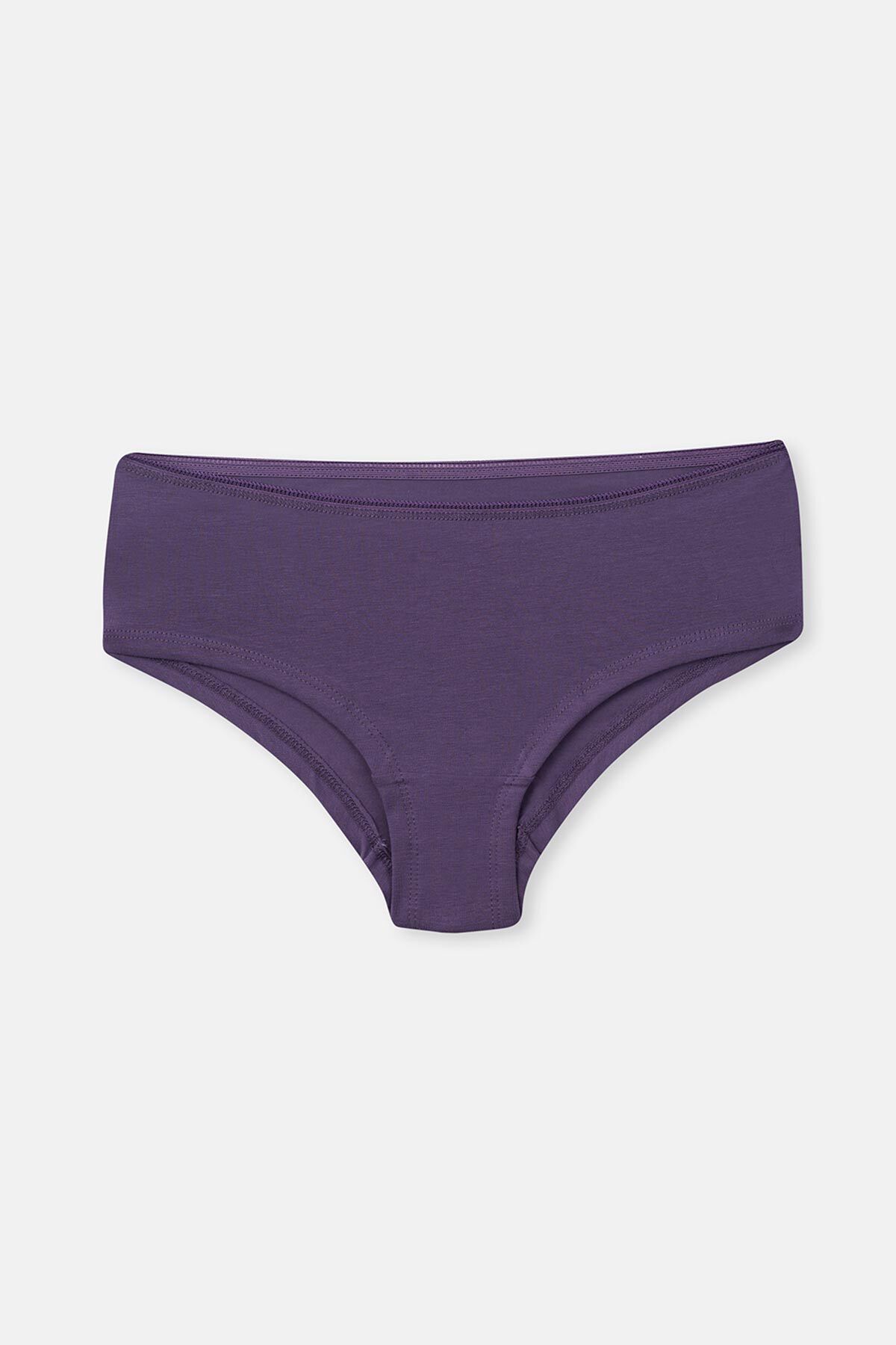 Dagi-Grey-Mint-Purple Women's 3-Piece Plain Hipster Panties 2