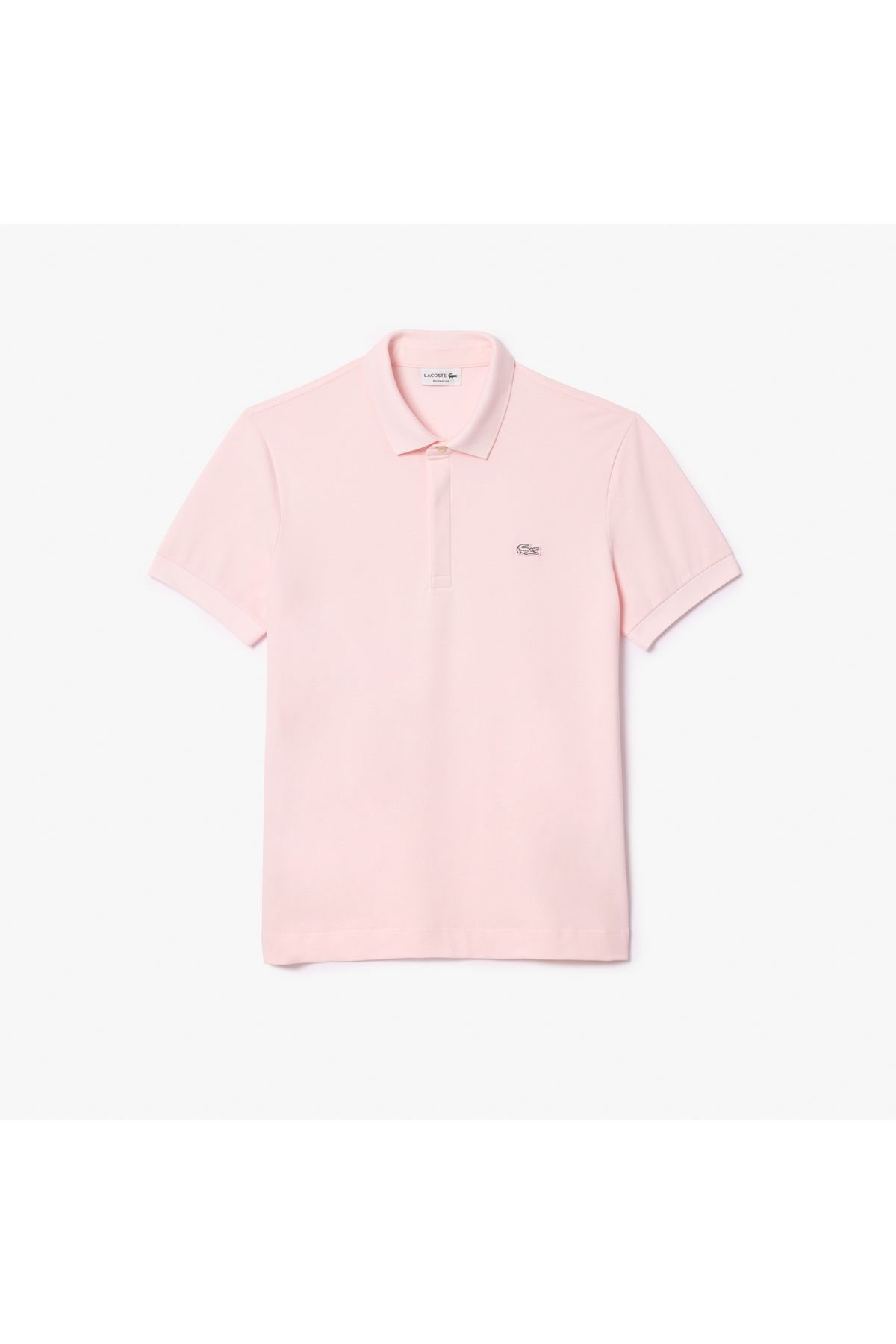 تی شرت یقه پولو صورتی مردانه چوگان به طور منظم و مناسب پاریس Lacoste