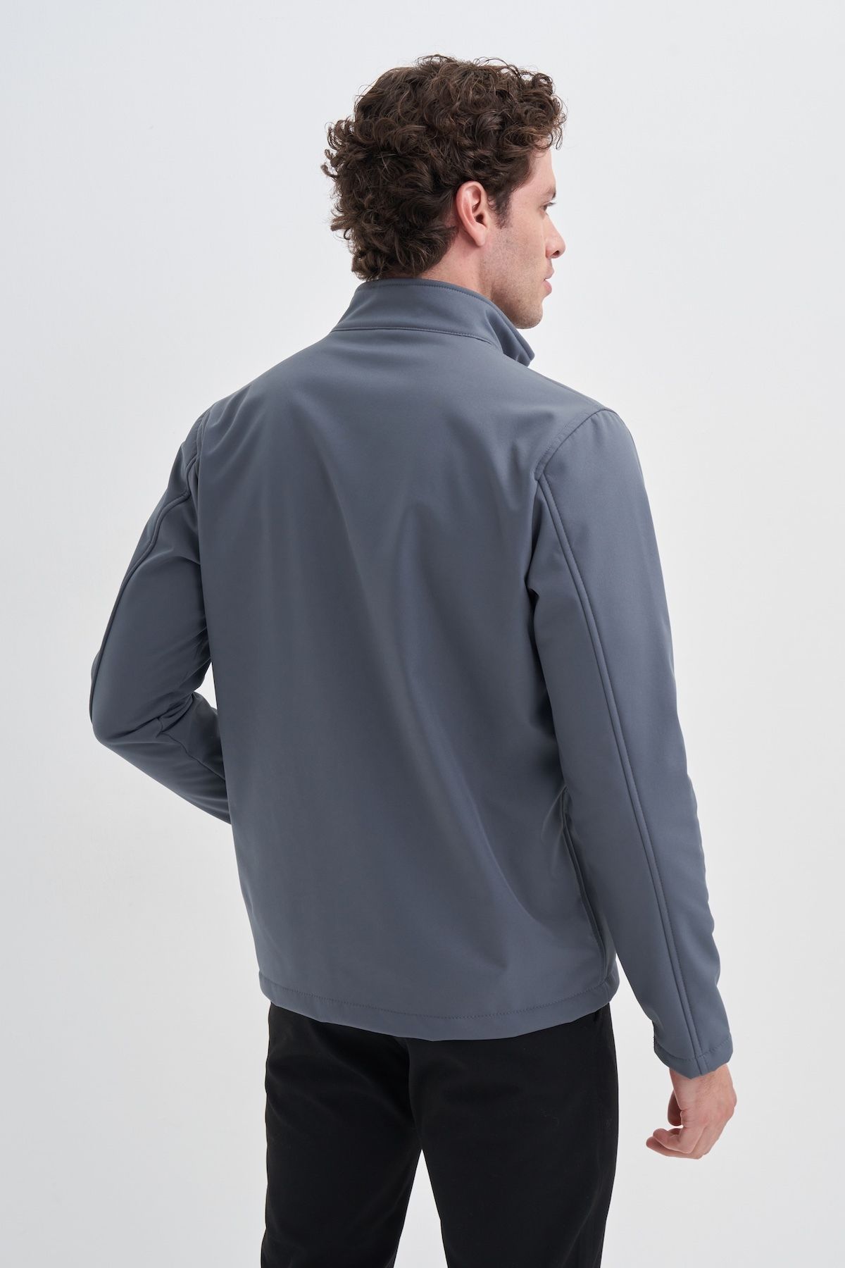 Cazador-Caz 1046 Anthracite Softshell Coat 3