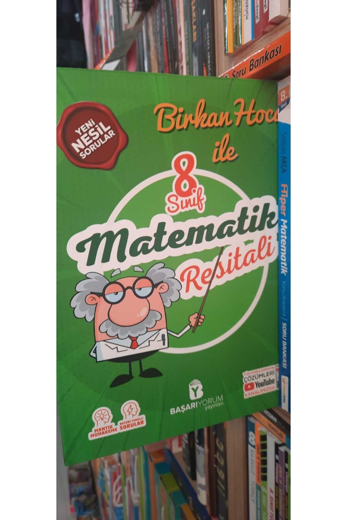 Başarıyorum Yayınları BİRKAN HOCE İLE MATEMATİK RESİTALİ 8. SINIF