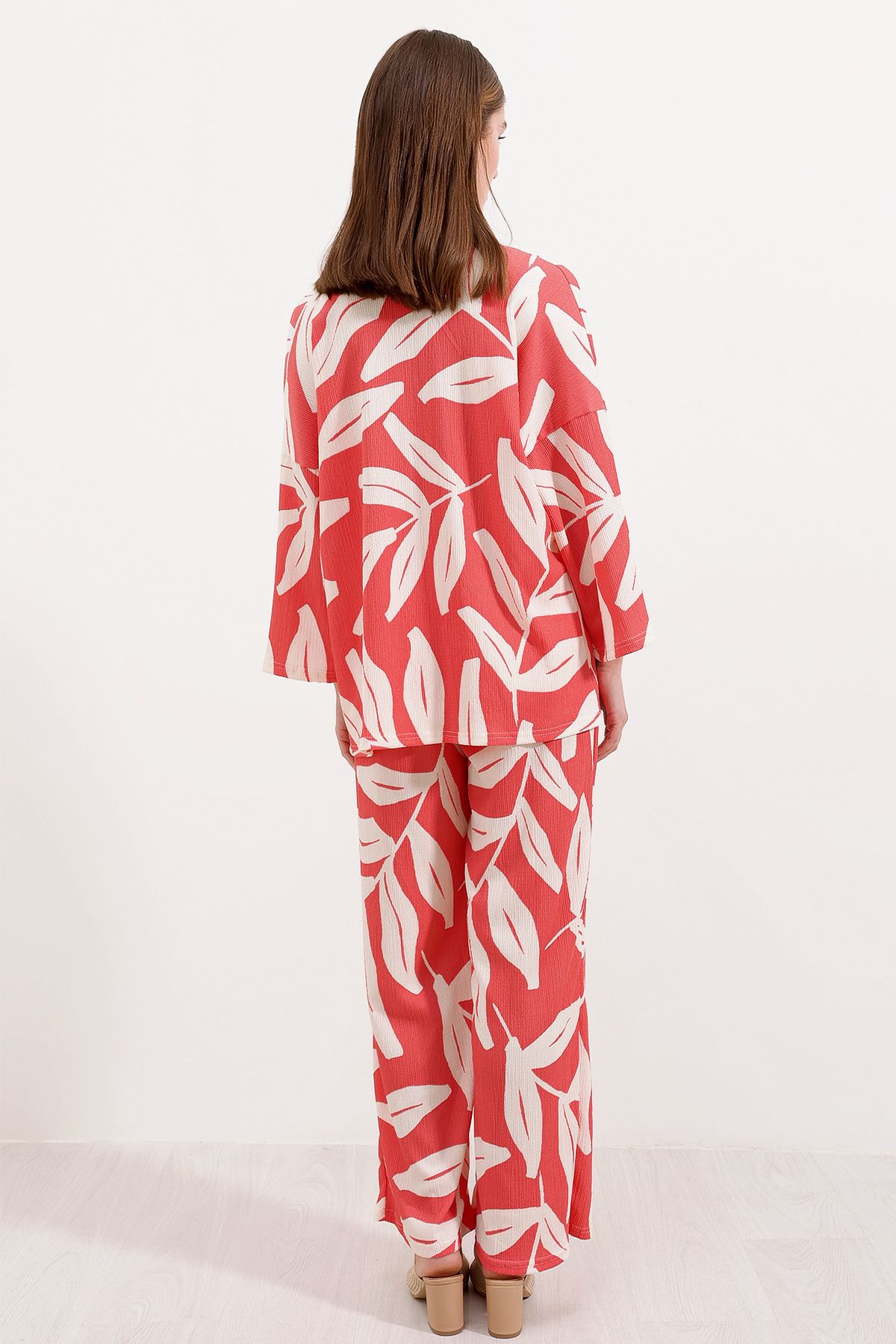 Bigdart-6582 Knitted Double Set - Pomegranate 4