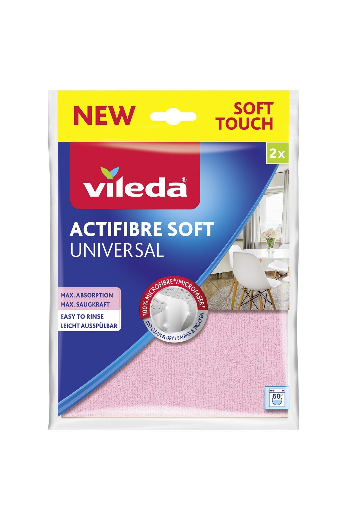 Vileda Actifibre Temizlik Bezi 2 Li