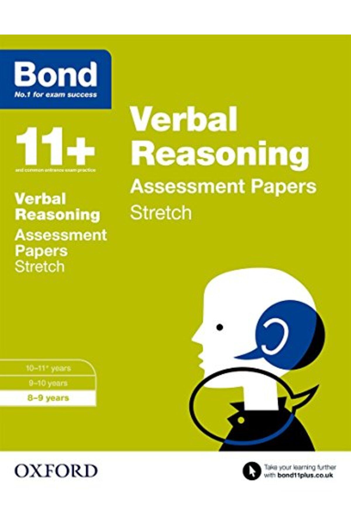OXFORD UNIVERSITY PRESS-Bond 11+ Verbal Reasoning Stretch Papers 89 Years 1