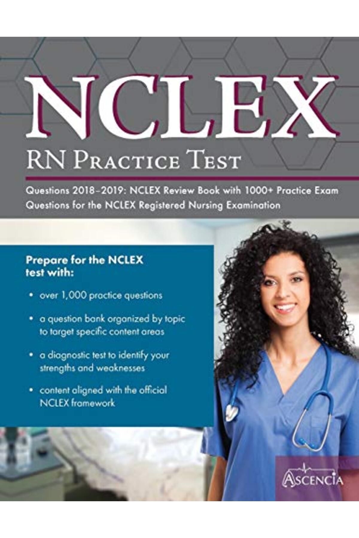 Ingram Internatıonal Inc-أسئلة اختبار التدريب Nclexrn 2018 2019 كتاب مراجعة Nclex مع أكثر من 1000 سؤال اختبار تدريبي F 1
