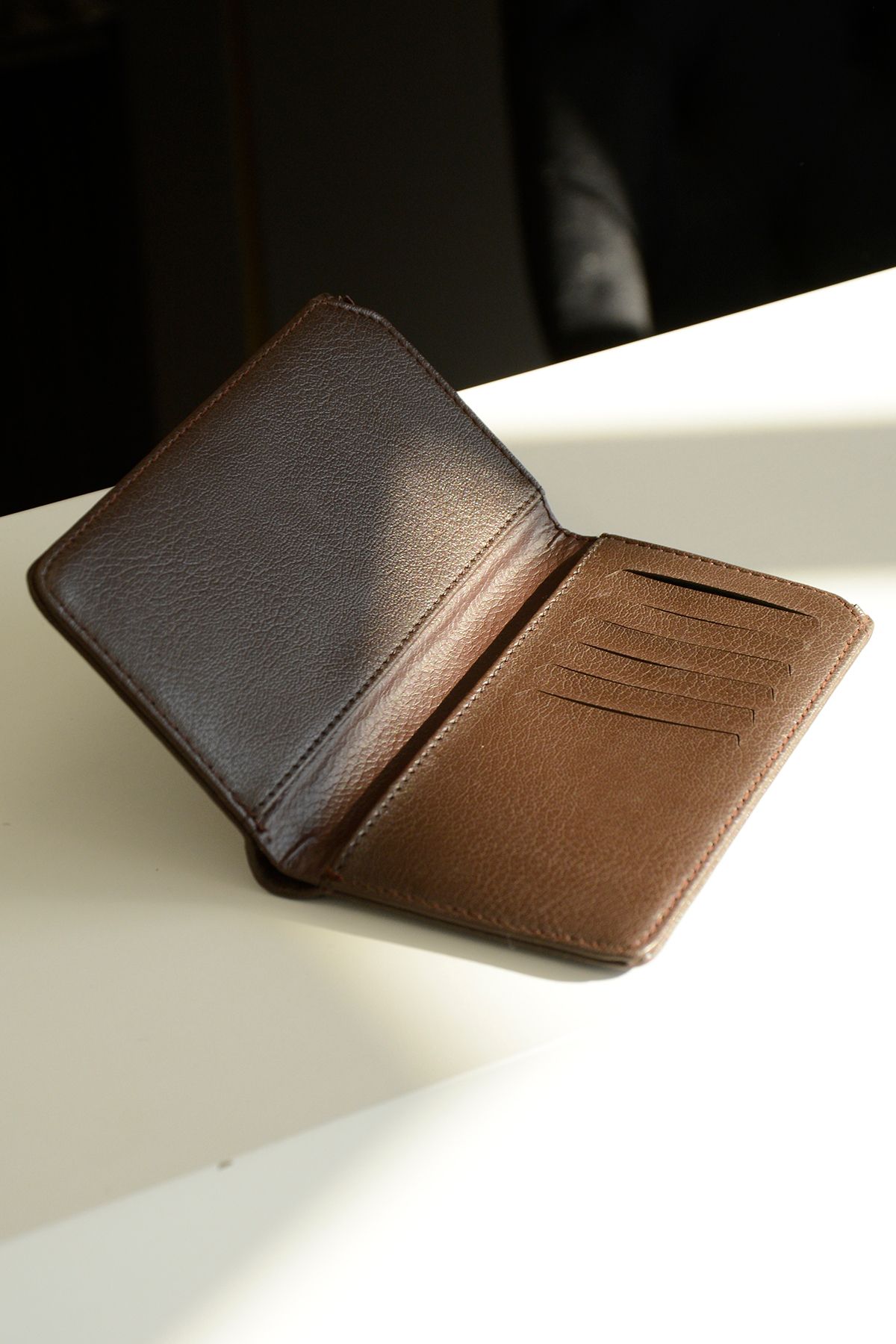 VEAVEN-Men's Long Leather Wallet Card Holder 2