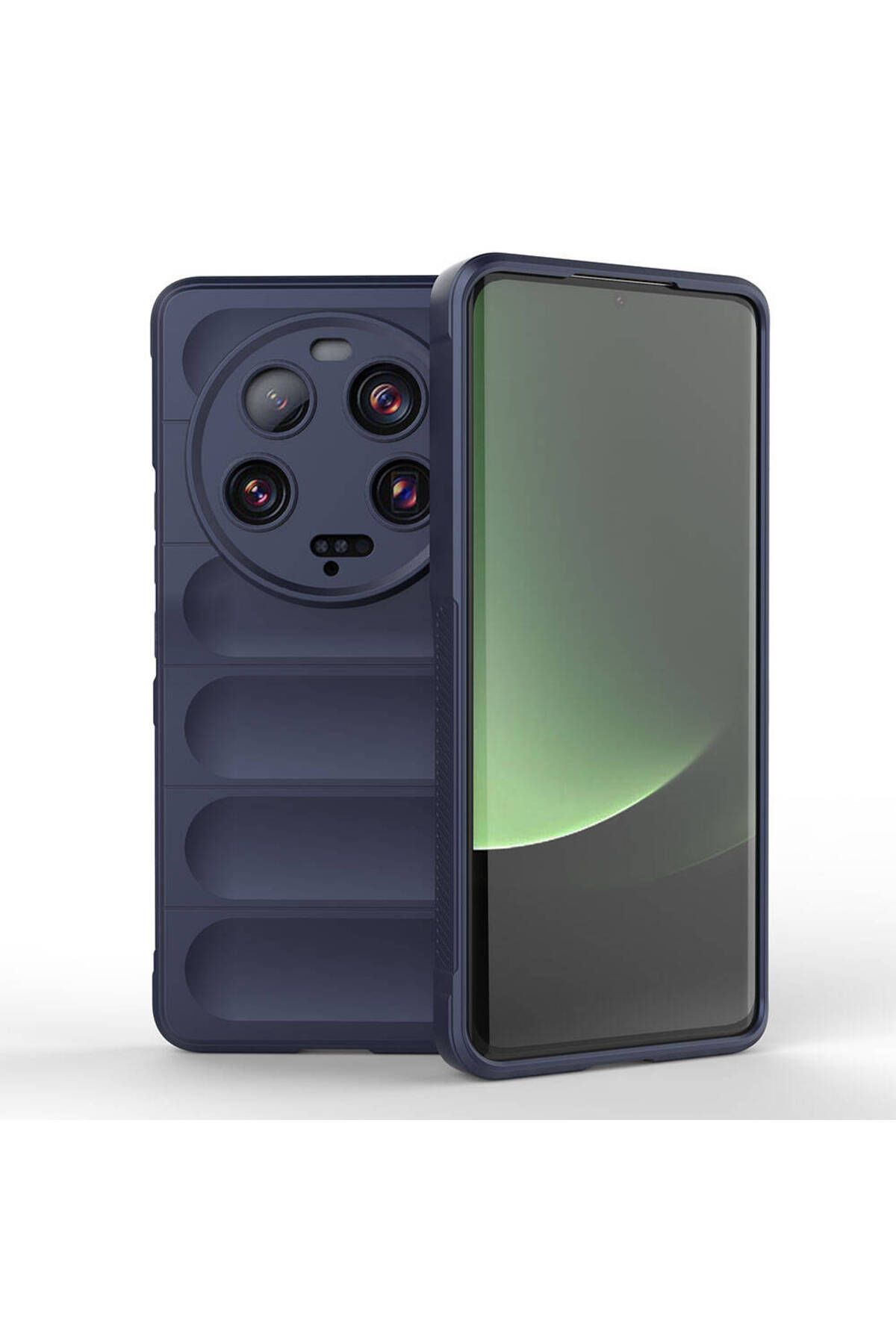 Coverzone Xiaomi Mi 13 Ultra İle Uyumlu Kılıf TPU Oyuklu Arka Yüzey Z-Etnik Esnek O-tto Prime