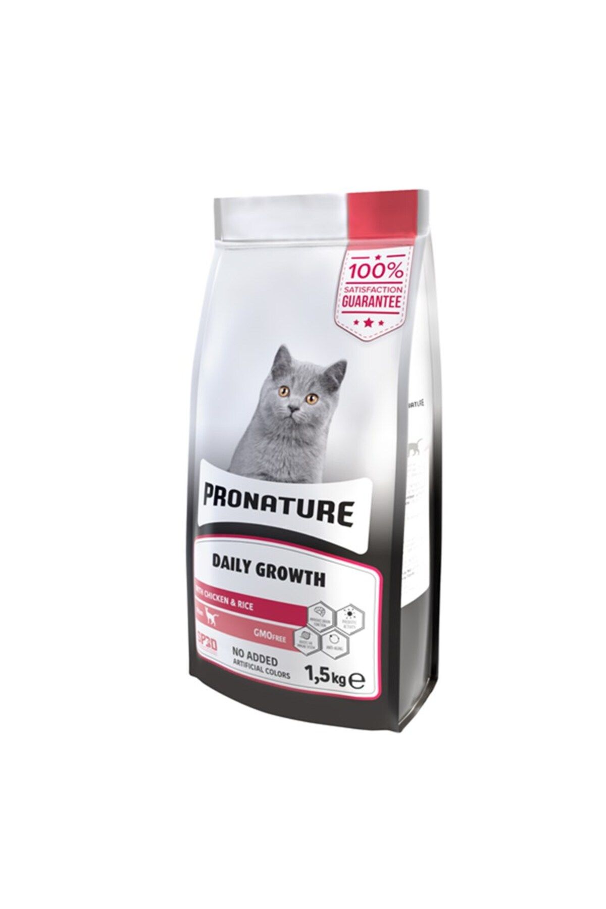Yavru Kuru Kedi Maması (Daily Growth) Tavuk Etli ve Pirinçli 1,5KG