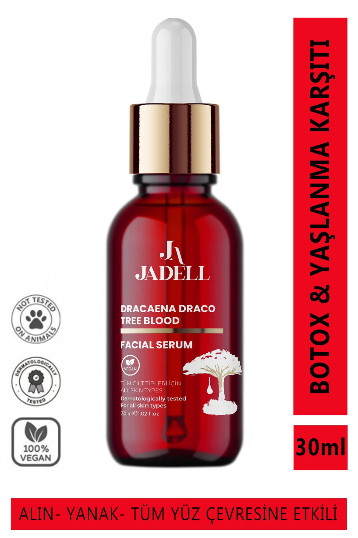 JADELL Botox Etkili Dragon Facial Yüz Serumu 30 ml